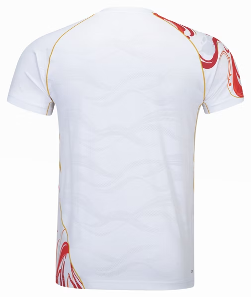 Herren Sportshirt "China Youth Team" Koi - weiß - AAYU229-2