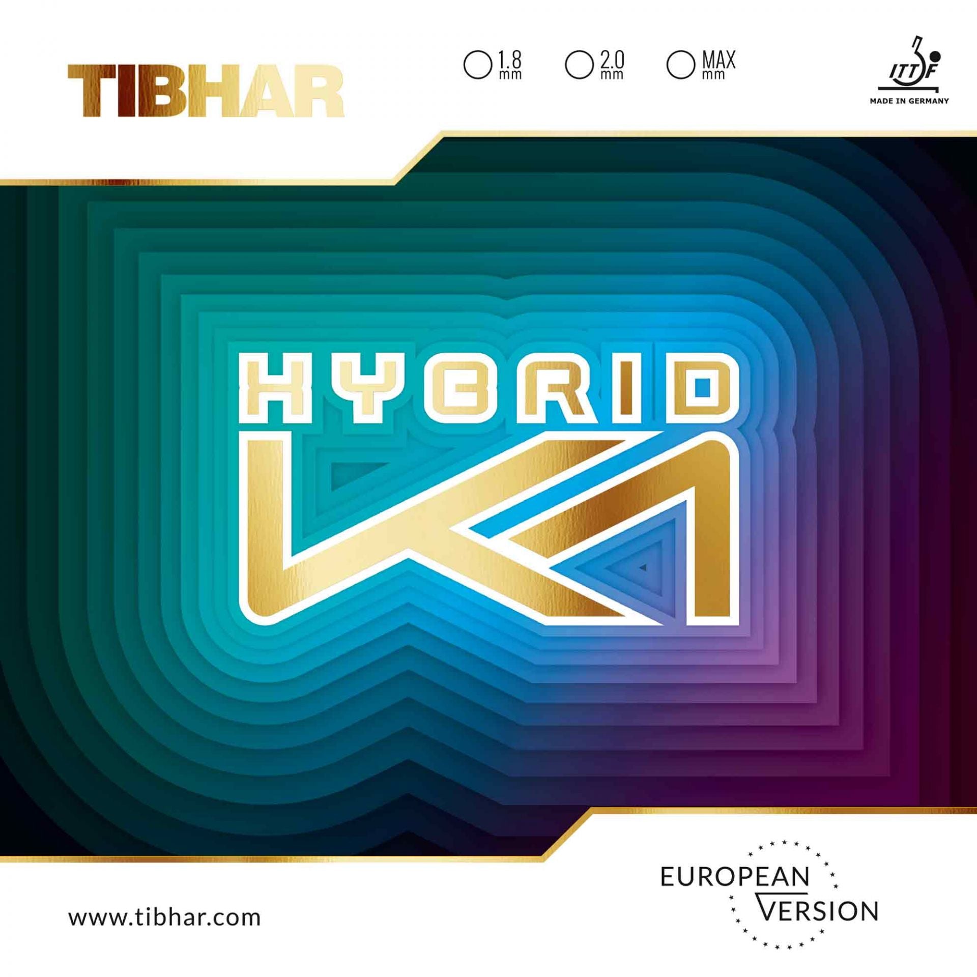 TT-Belag HYBRID K1 EURO. VERSION