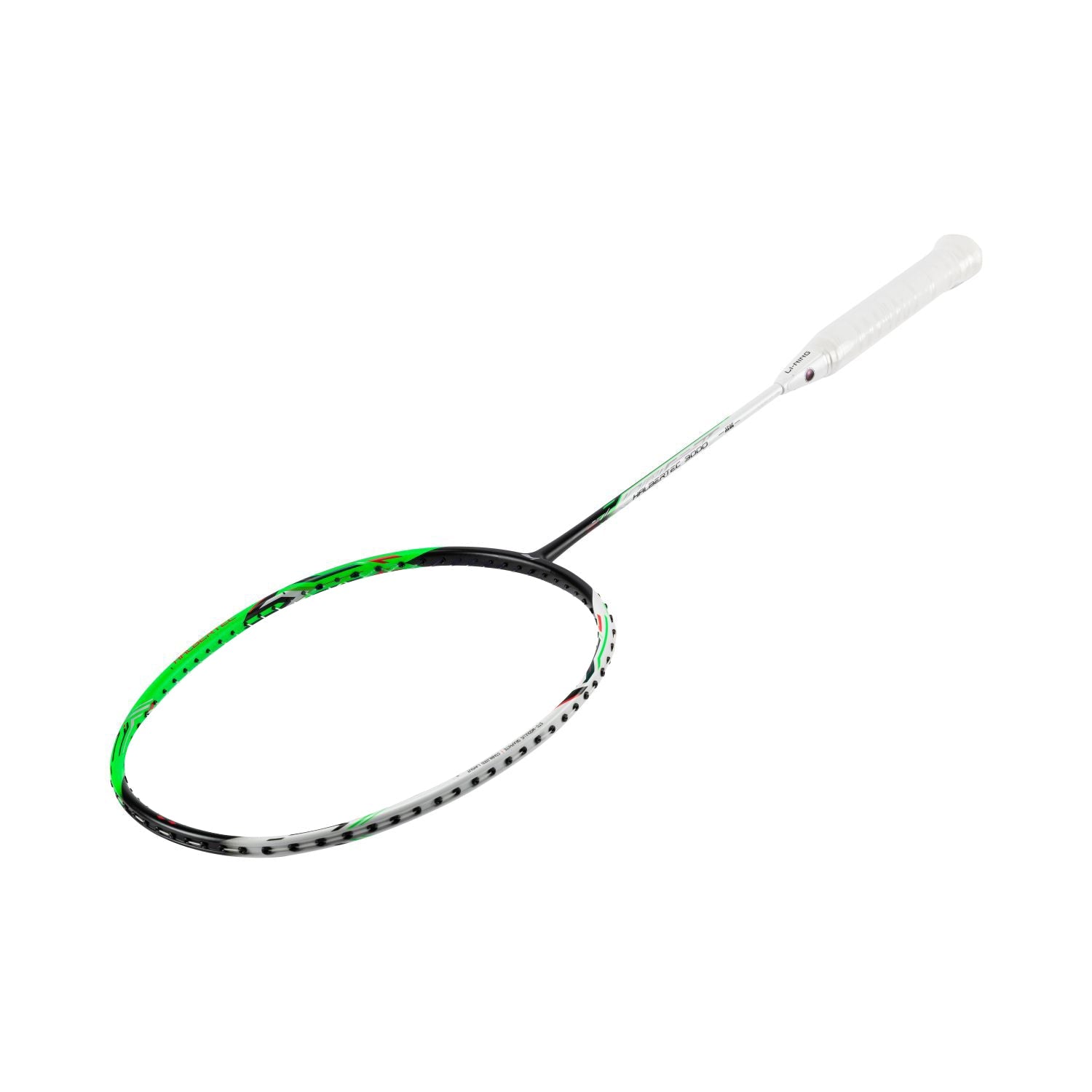 Badmintonschläger HalberTec 3000 (5U) weiß/grün - unbespannt - AYPV011-5