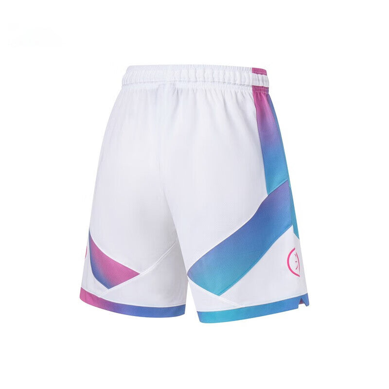 Unisex Basketball-Short "Wade-Style" Weiß - AAPT051-4
