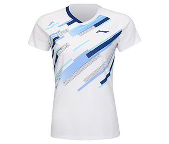 Damen Wettkampfshirt "National Teams" Flags - weiß - AAYV034-2