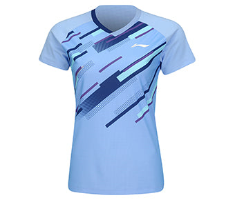 Damen Wettkampfshirt "National Teams" Flags - hellblau - AAYV034-3