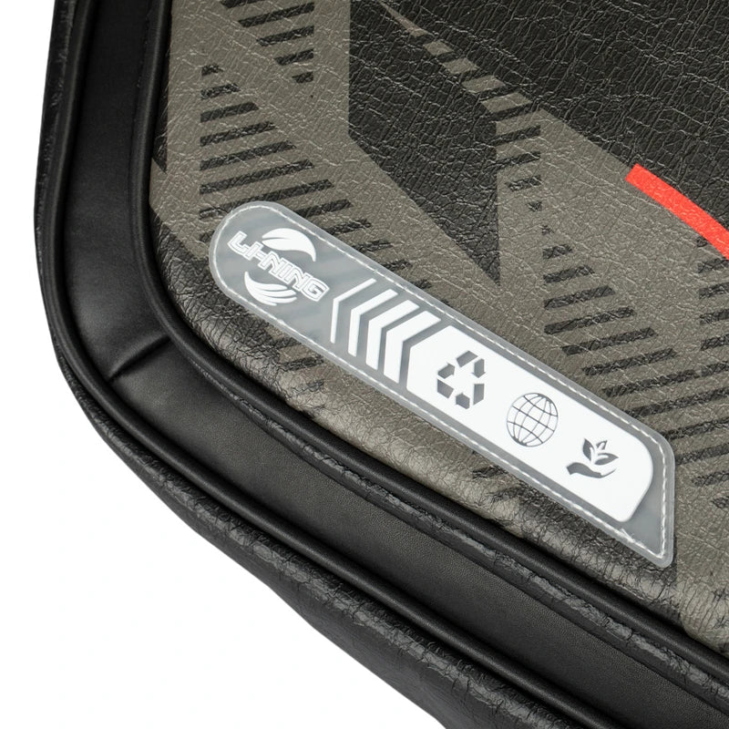 Badminton Square Bag "Int. Teams Hexagon" schwarz - ABJU013-1