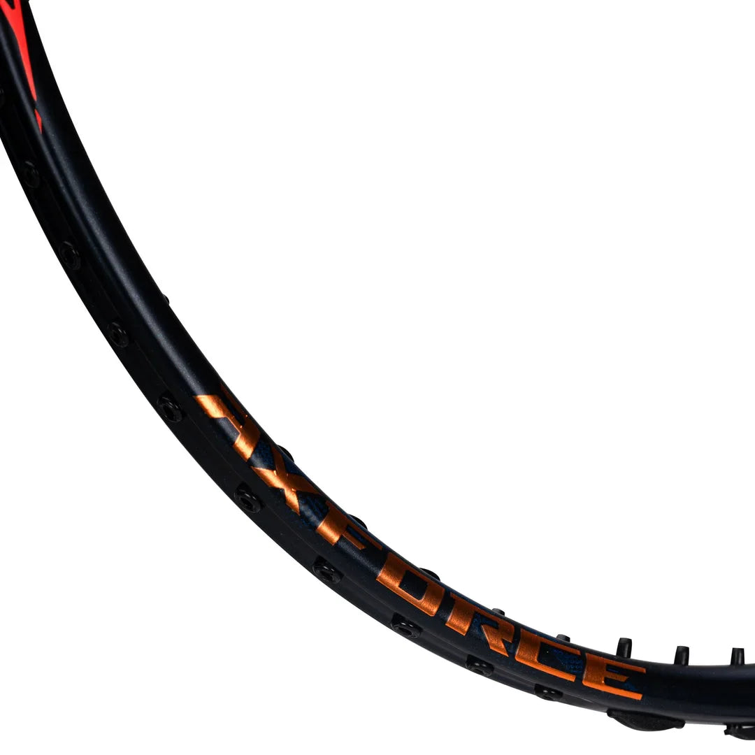Badmintonschläger AXFORCE 90 NEW BLACK EDITION (4U) unbespannt - AYPV001-4