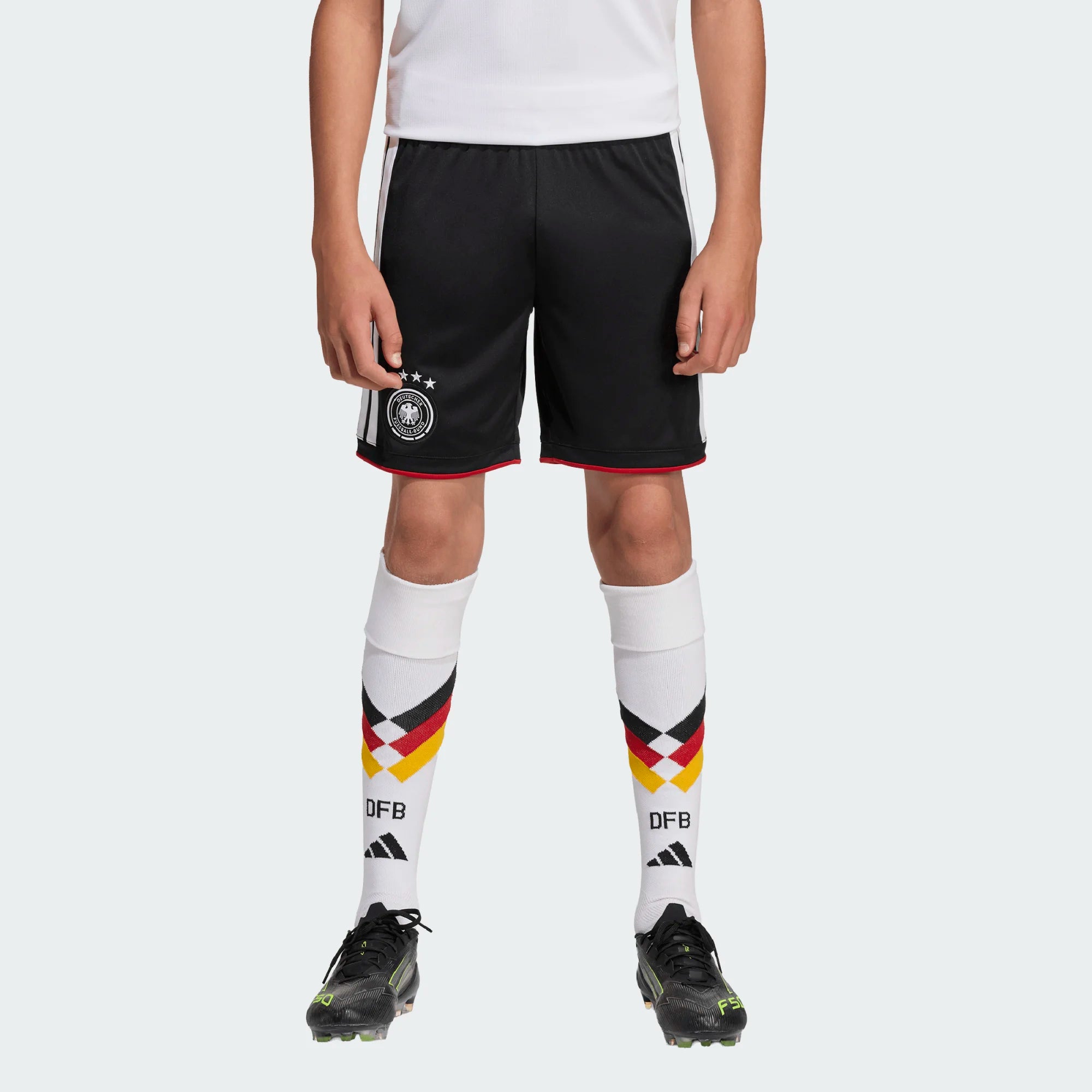 DFB Deutschland Short Home WM 2026 Kids Schwarz