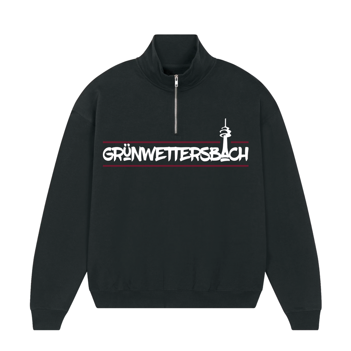 ASC Grünwettersbach Zip-Sweater "Steht auf"