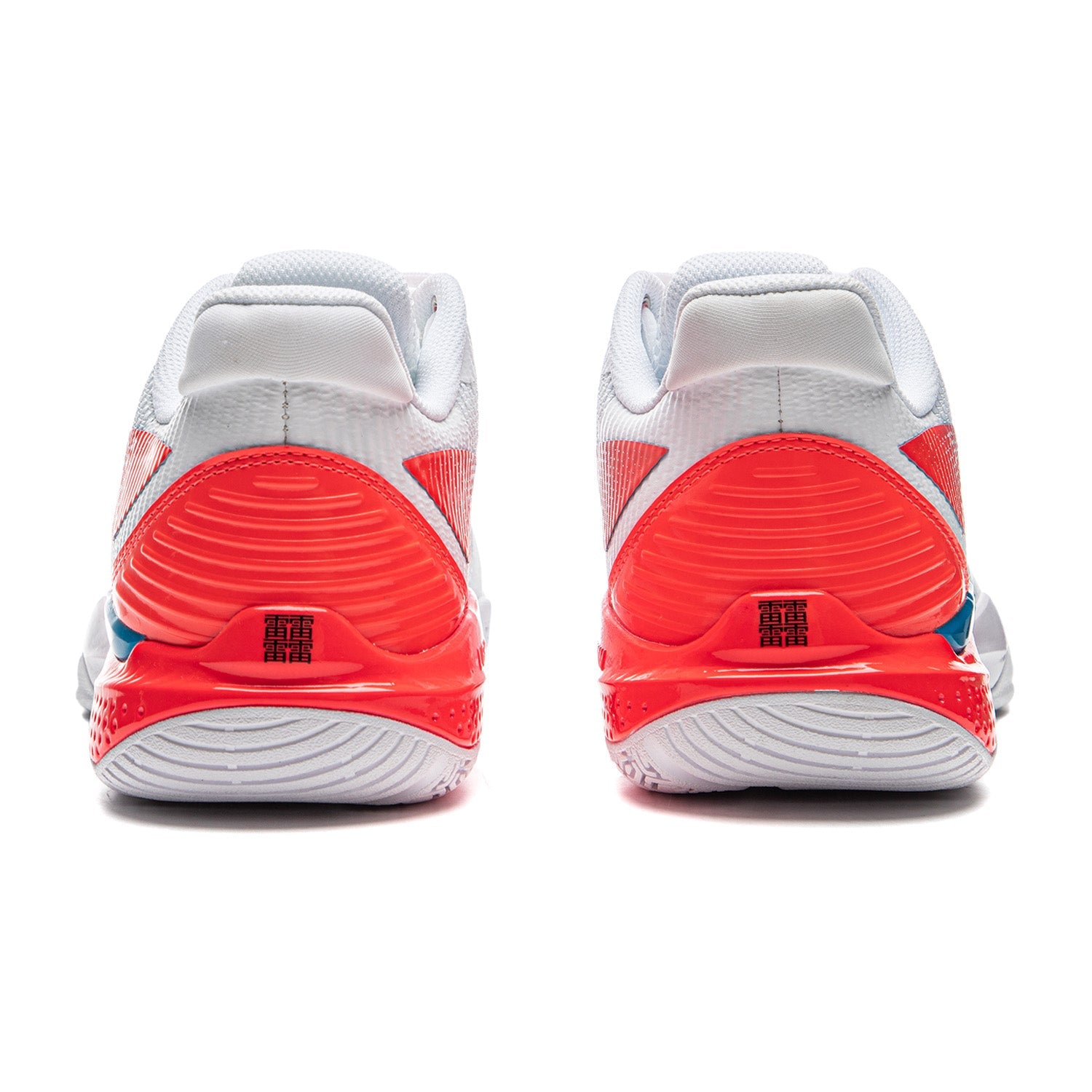 Unisex Badmintonschuh Donner 2 - weiß/rot - AYZU015-2