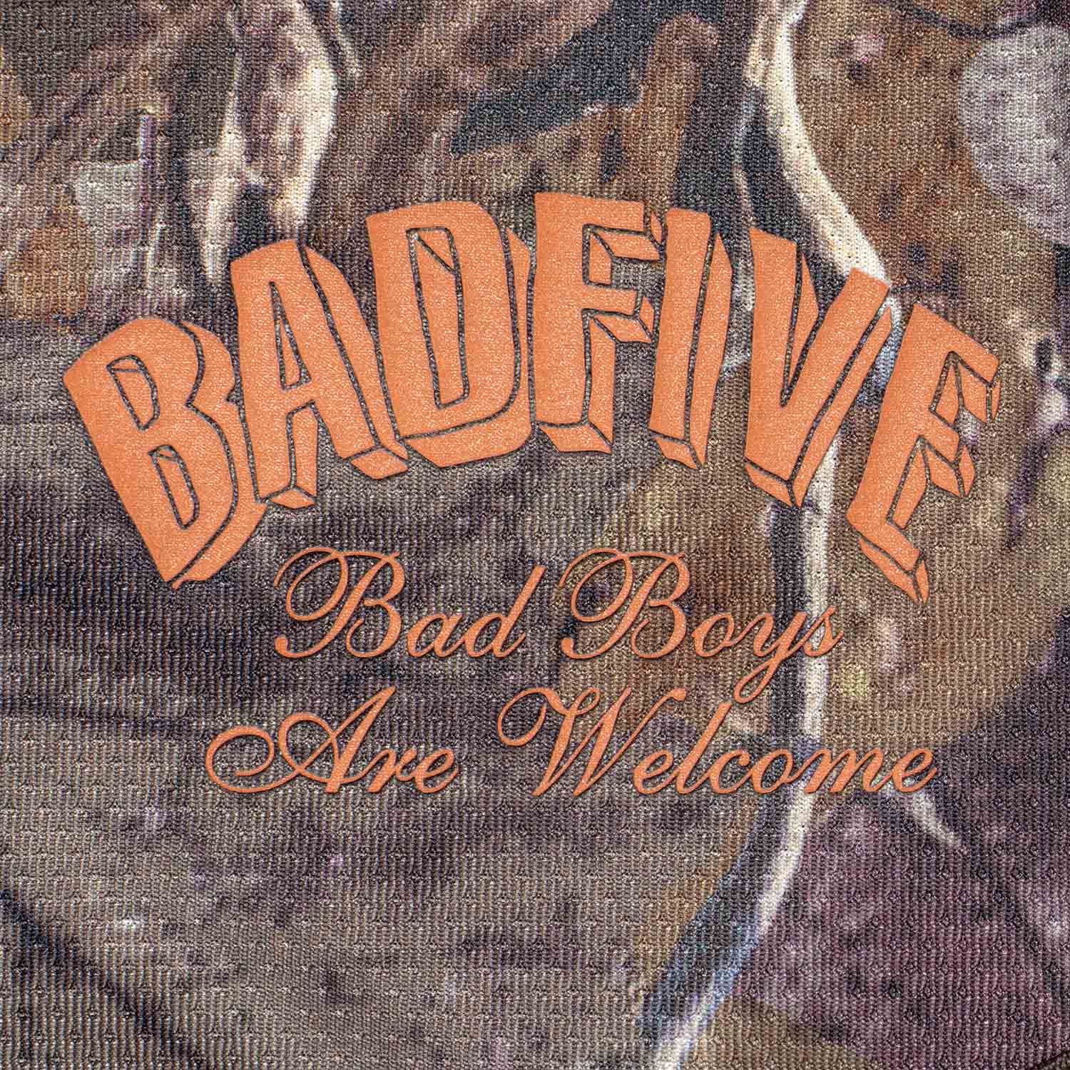 Unisex Wettkampf-Shorts "BADFIVE Leaves" basic-black - AAPT593-3