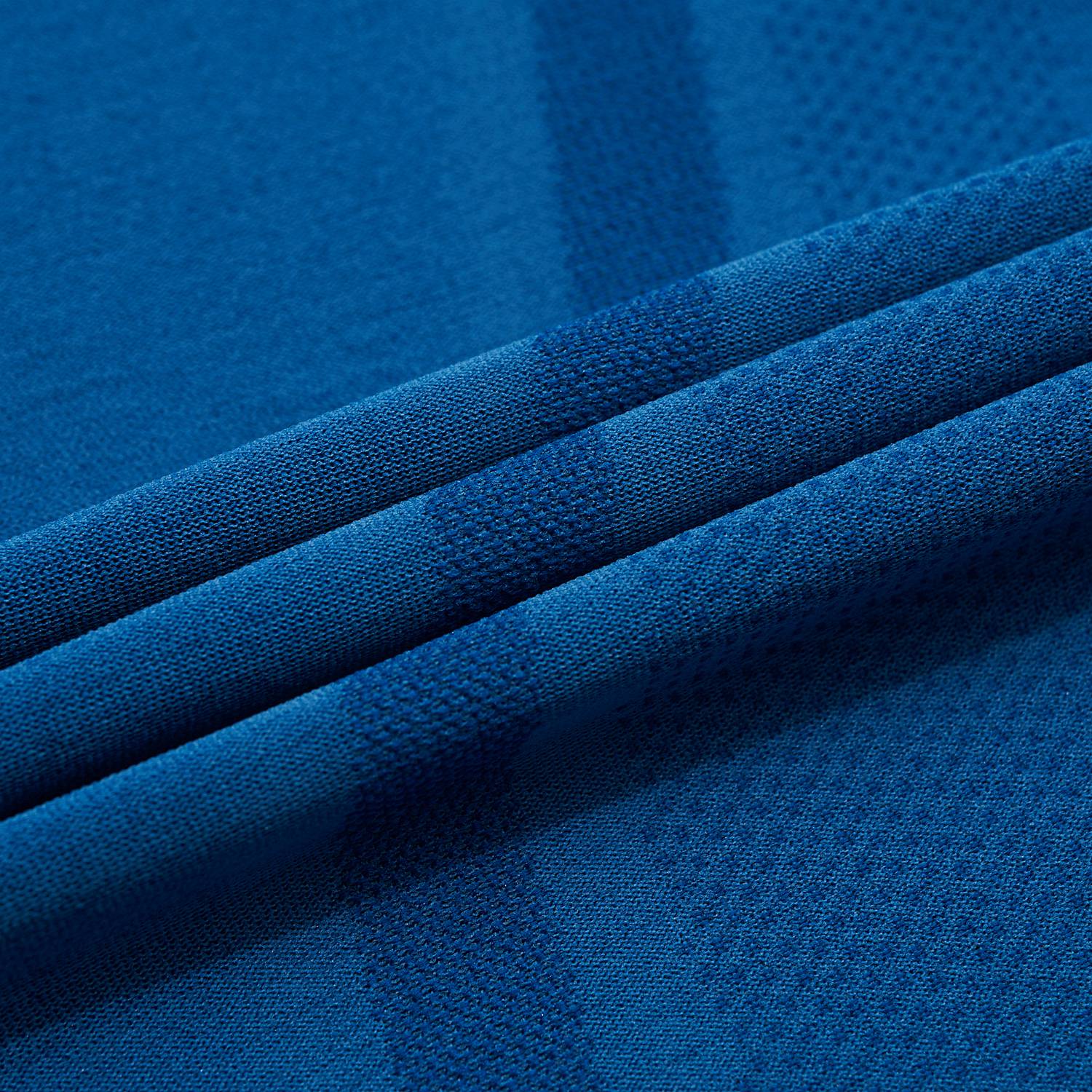 Tischtennis Unisex Wettkampf-Dress "Base" (Set aus Shirt und Shorts) jeansblau + schwarz - AATT003-3