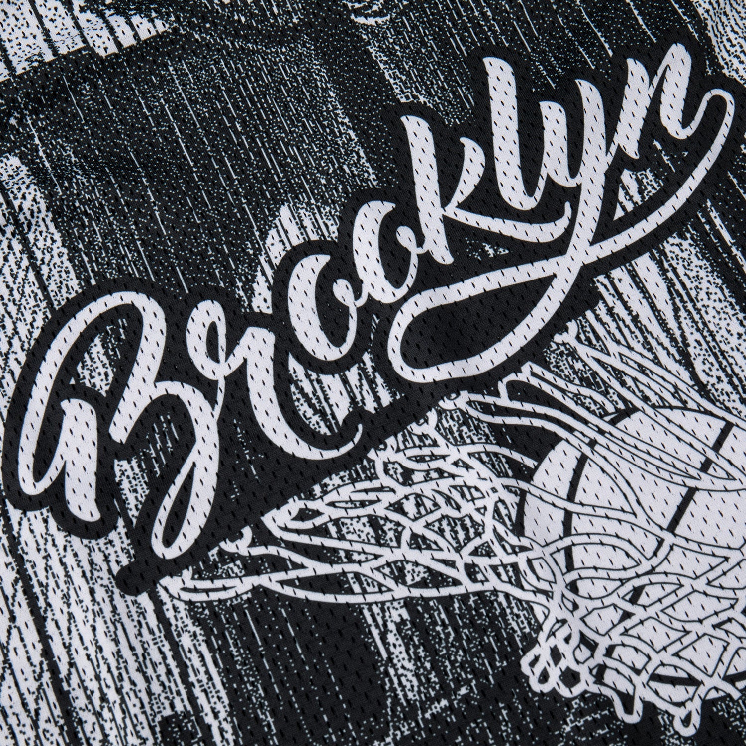 Unisex Basketball-Shirt "Brooklyn" schwarz - AAYQ229-1