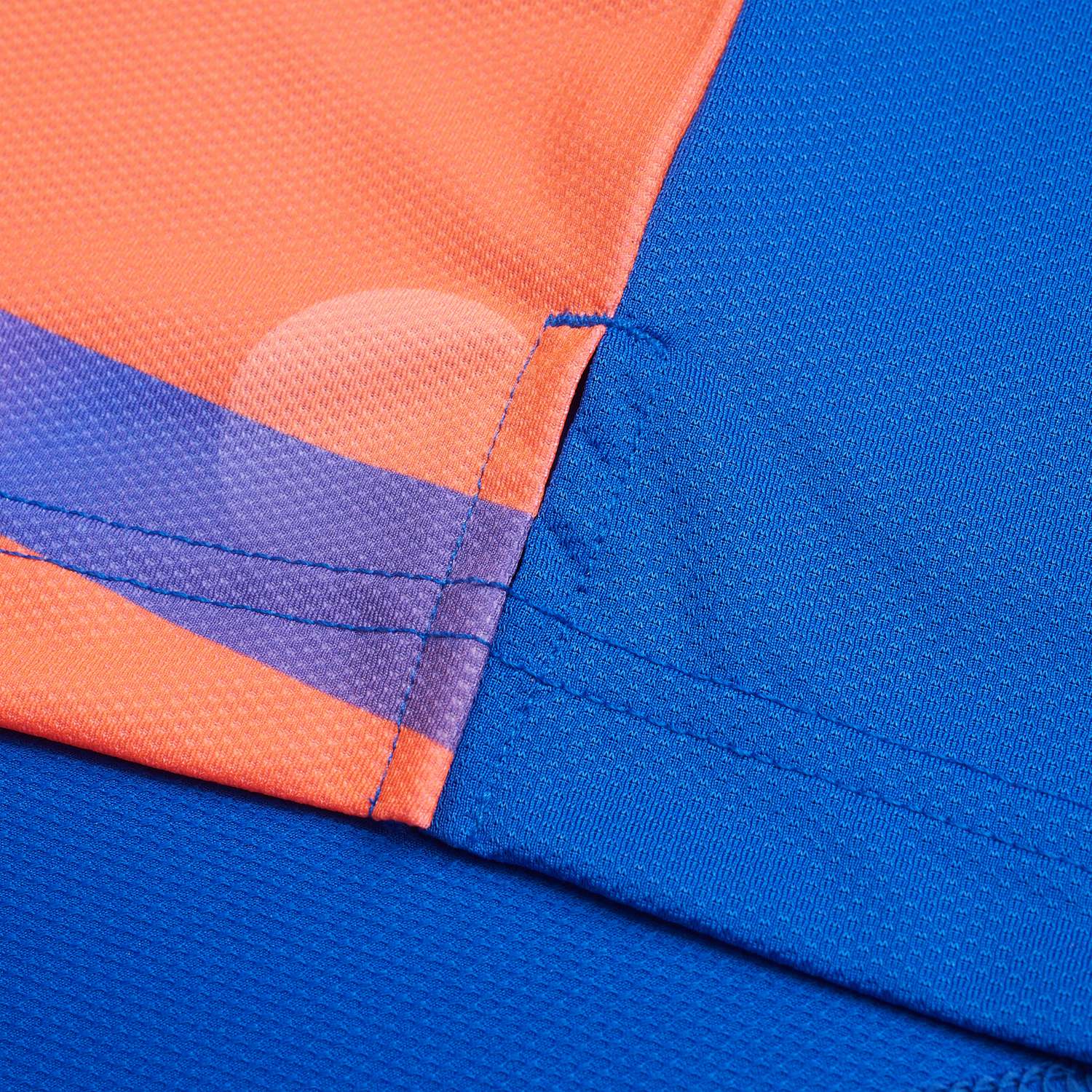 Tischtennis Herren Team Wettkampftrikot Topspin - orange-blau - AAYT031-2