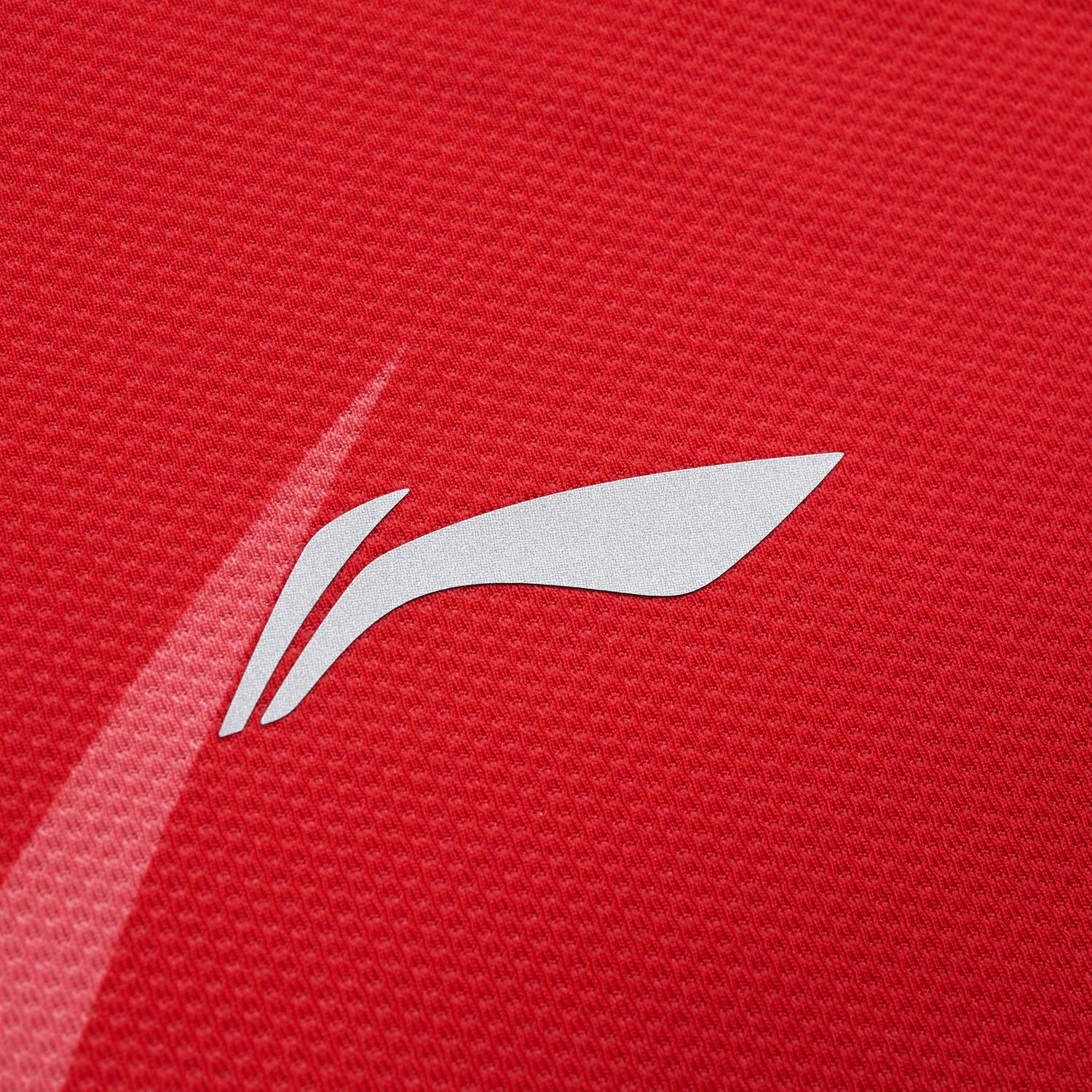 Tischtennis Herren Team Wettkampftrikot Topspin - rot-schwarz - AAYT031-6