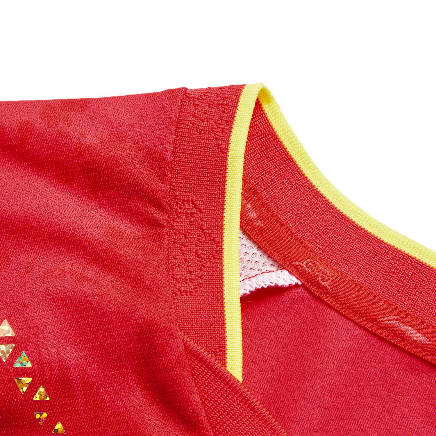 Unisex Tischtennis China Nat. Team Wettkampftrikot - rot - AAYU197-2