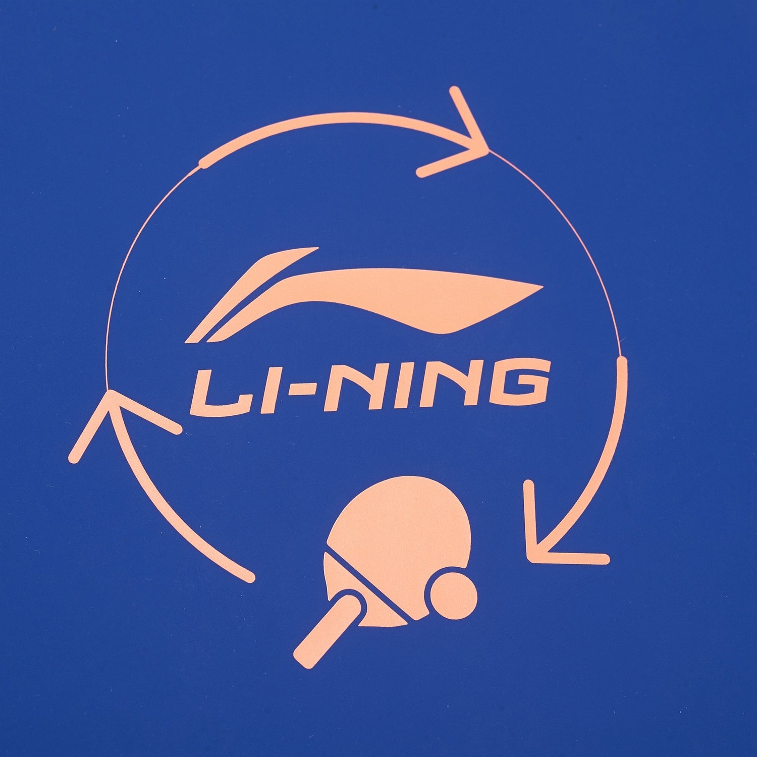 Tischtennis Hülle/-Tasche "Ping Pang" blau/orange - ABJT003-3