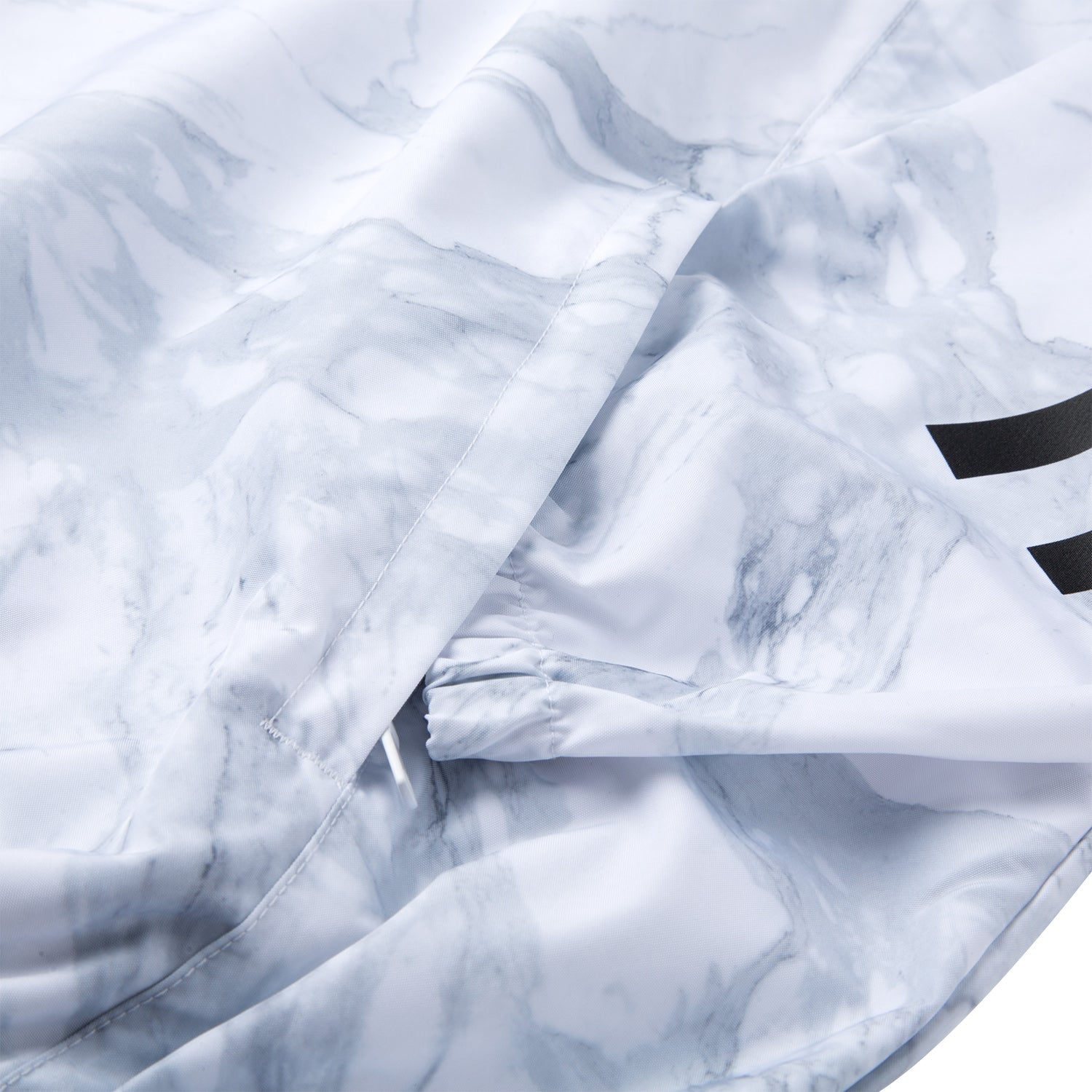 Unisex Windbreaker "Wade" mit Kapuze weiß - AFDQ399-2