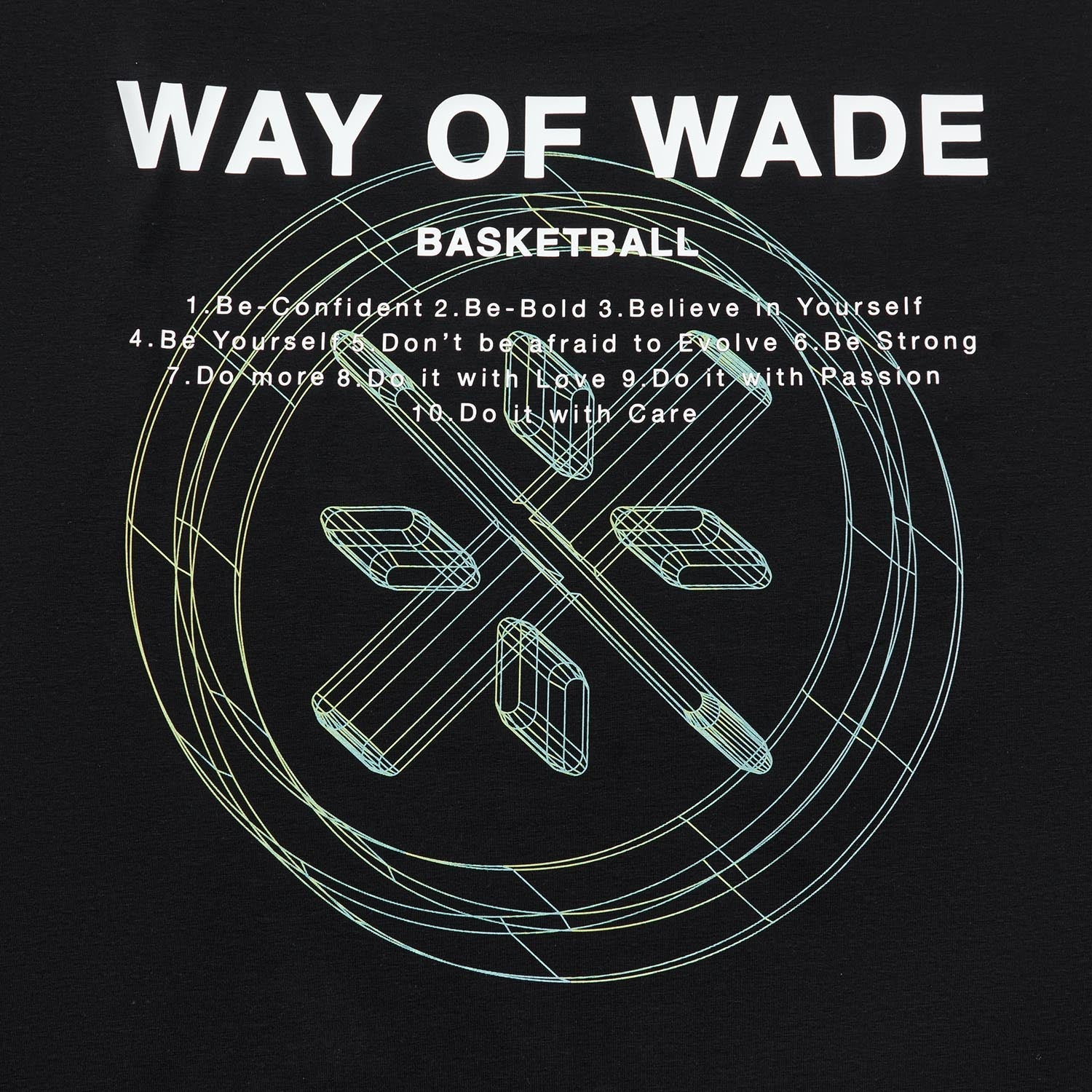 Basketball T-Shirt "Way of Wade" schwarz - AHST333-1