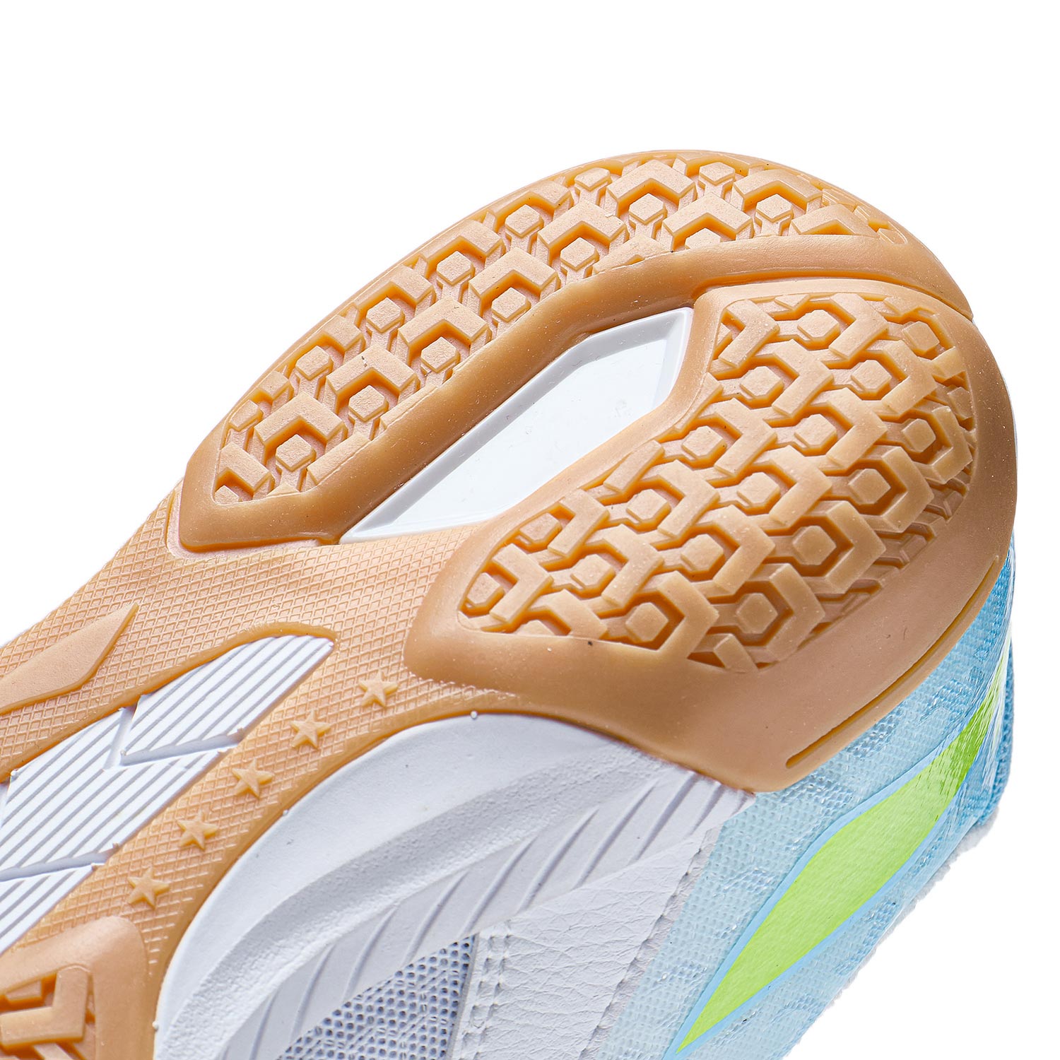 Professional Unisex Tischtennis Schuh "Champion" weiß/blau - APPS001-6