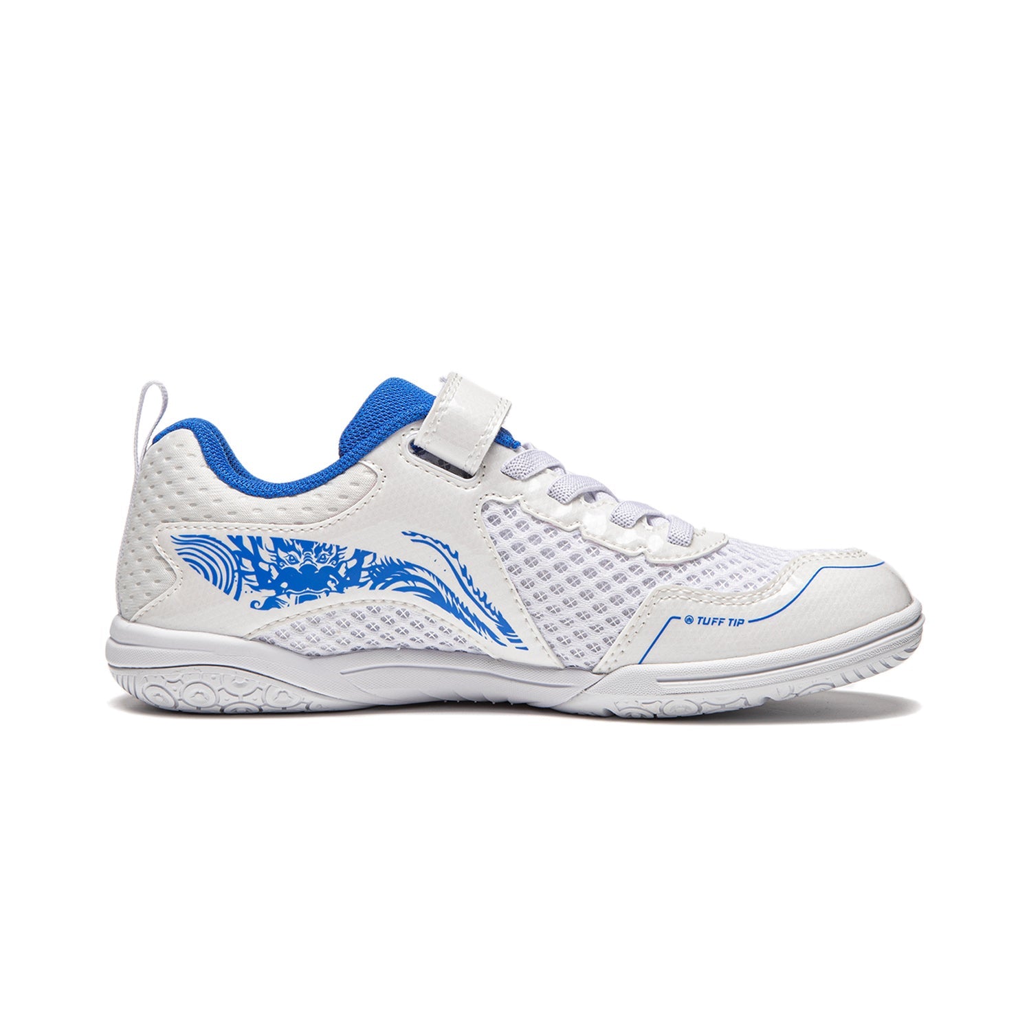 Kinder Tischtennis Schuh Kylin 3.0 weiß/blau - APPU033-1