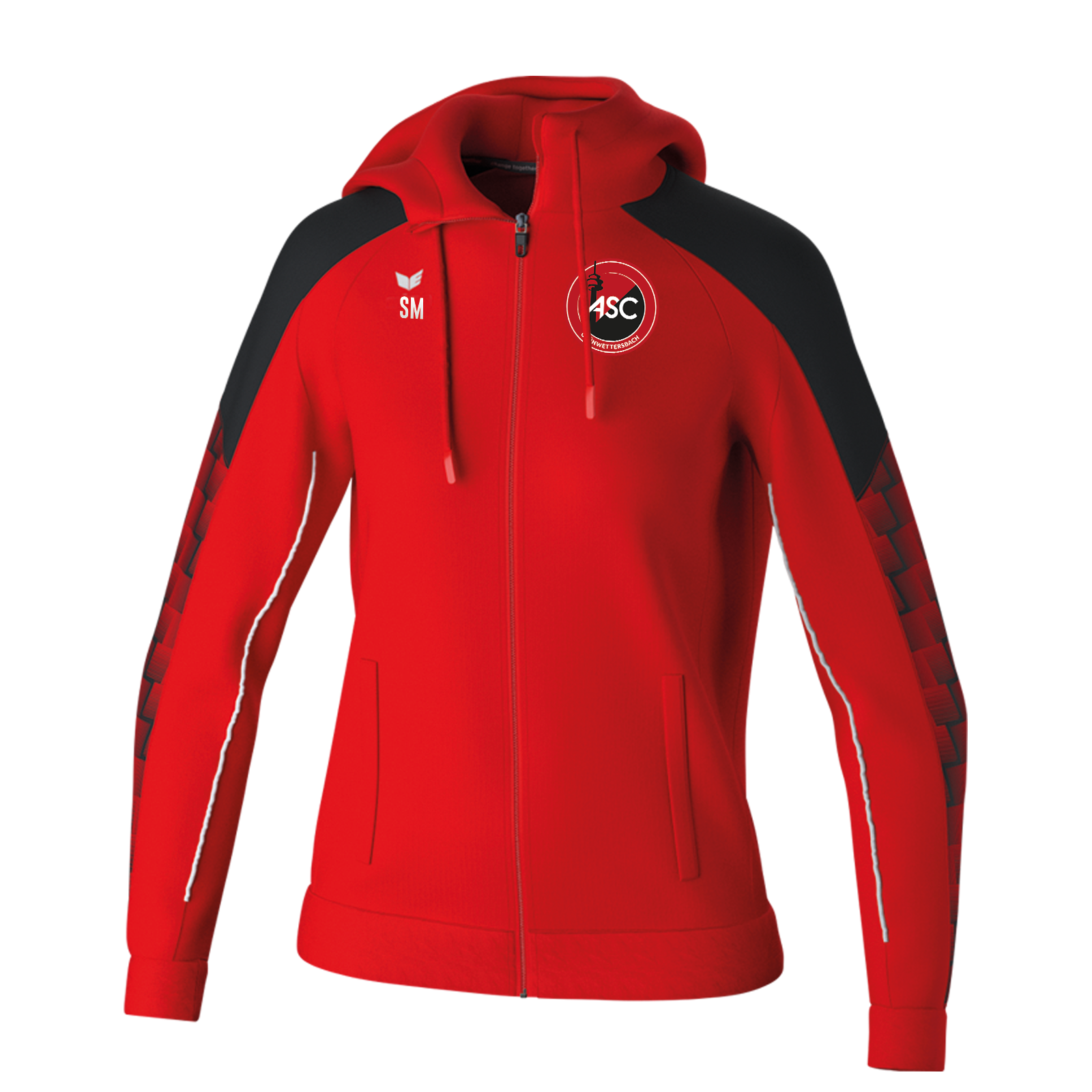 ASC Grünwettersbach TENNIS EVO STAR DAMEN Trainingsjacke mit Kapuze