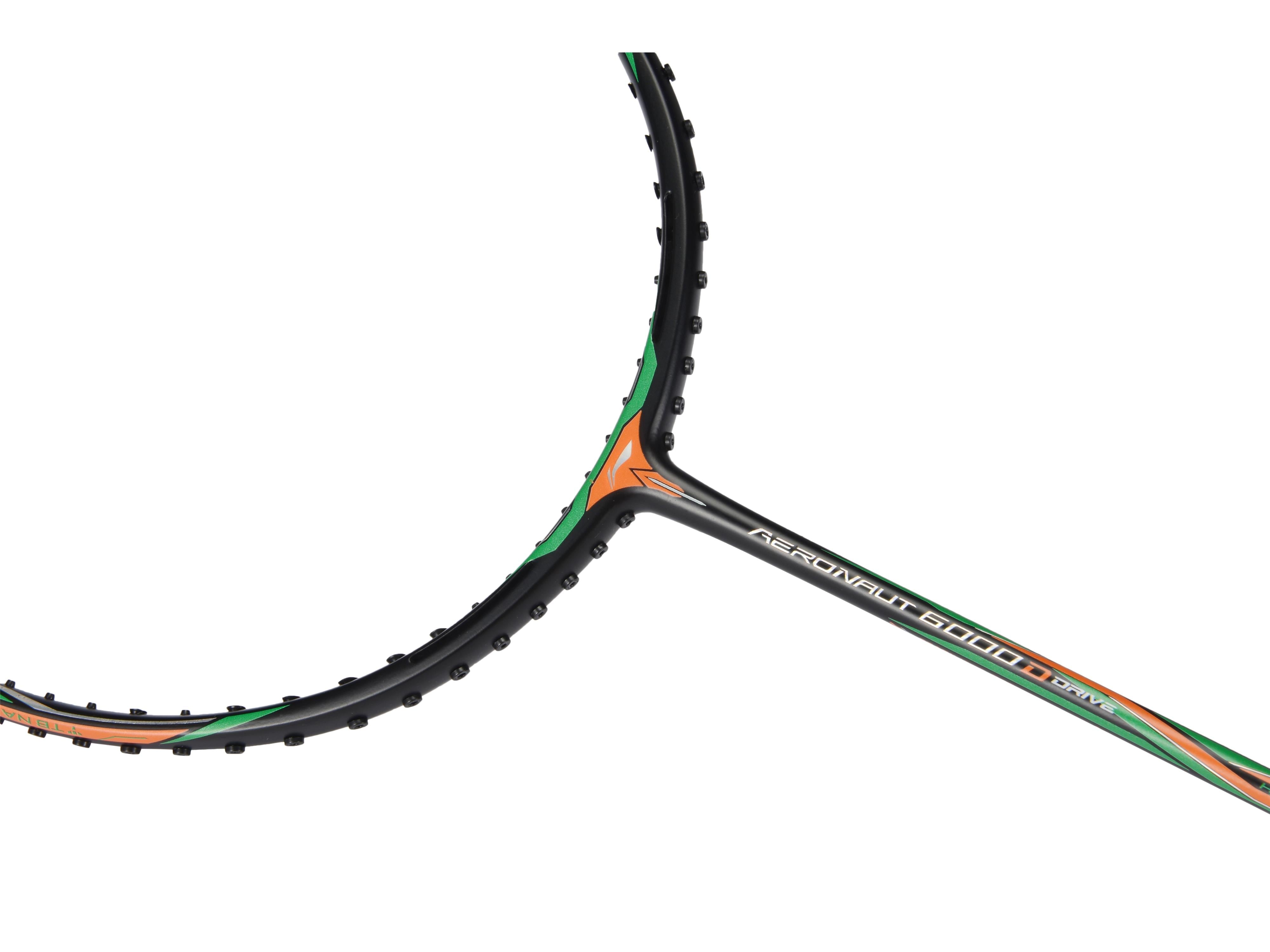 Badmintonschläger Aeronaut 6000 Drive unbespannt - AYPQ014-1/AYPT413-3