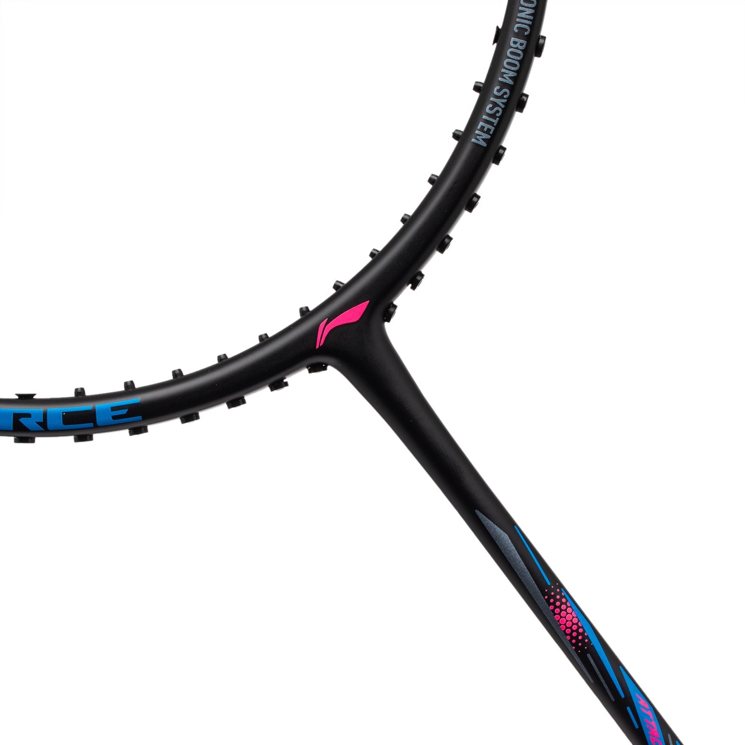 Badmintonschläger AXFORCE BIGBANG (7U) schwarz - unbespannt - AYPS273-1/AYPT289-7
