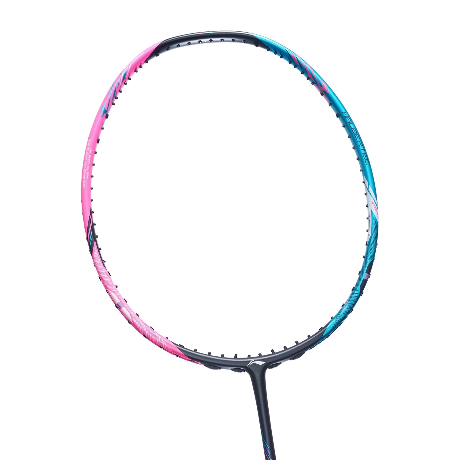 Badmintonschläger HalberTec 8000 (4U) Green/Pink - unbespannt - AYPT369-4