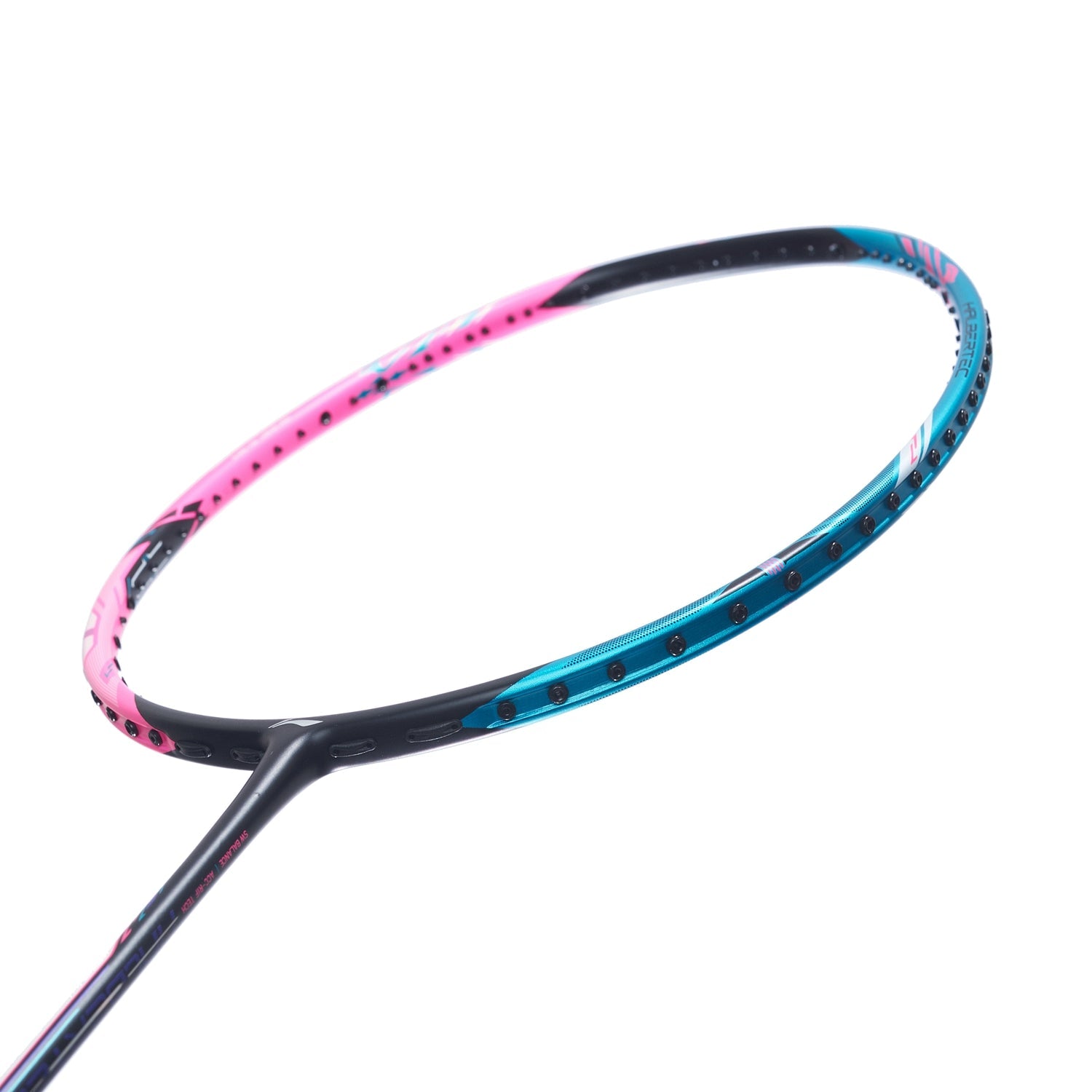 Badmintonschläger HalberTec 8000 (4U) Green/Pink - unbespannt - AYPT369-4