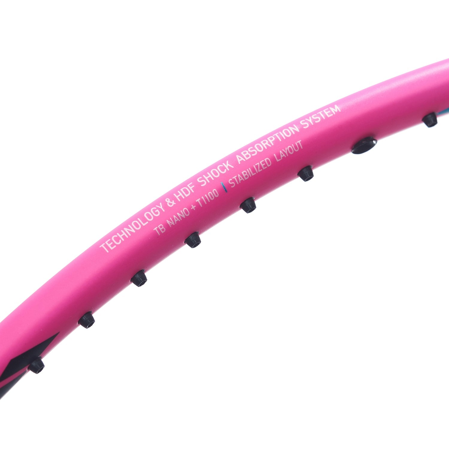 Badmintonschläger HalberTec 8000 (4U) Green/Pink - unbespannt - AYPT369-4