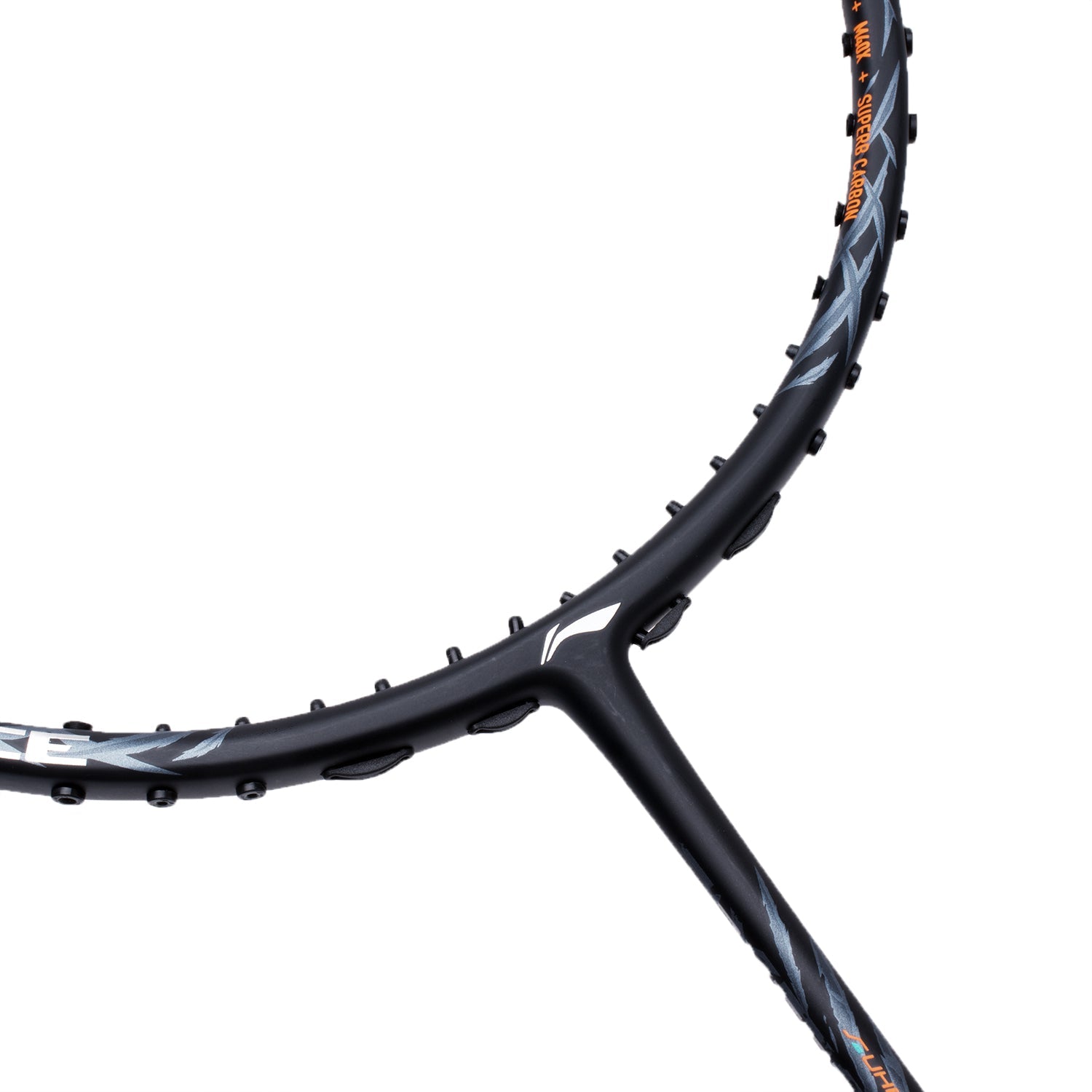 Badmintonschläger AXFORCE 70 (4U) Black/Silver - unbespannt - AYPT047-1/AYPT277-4