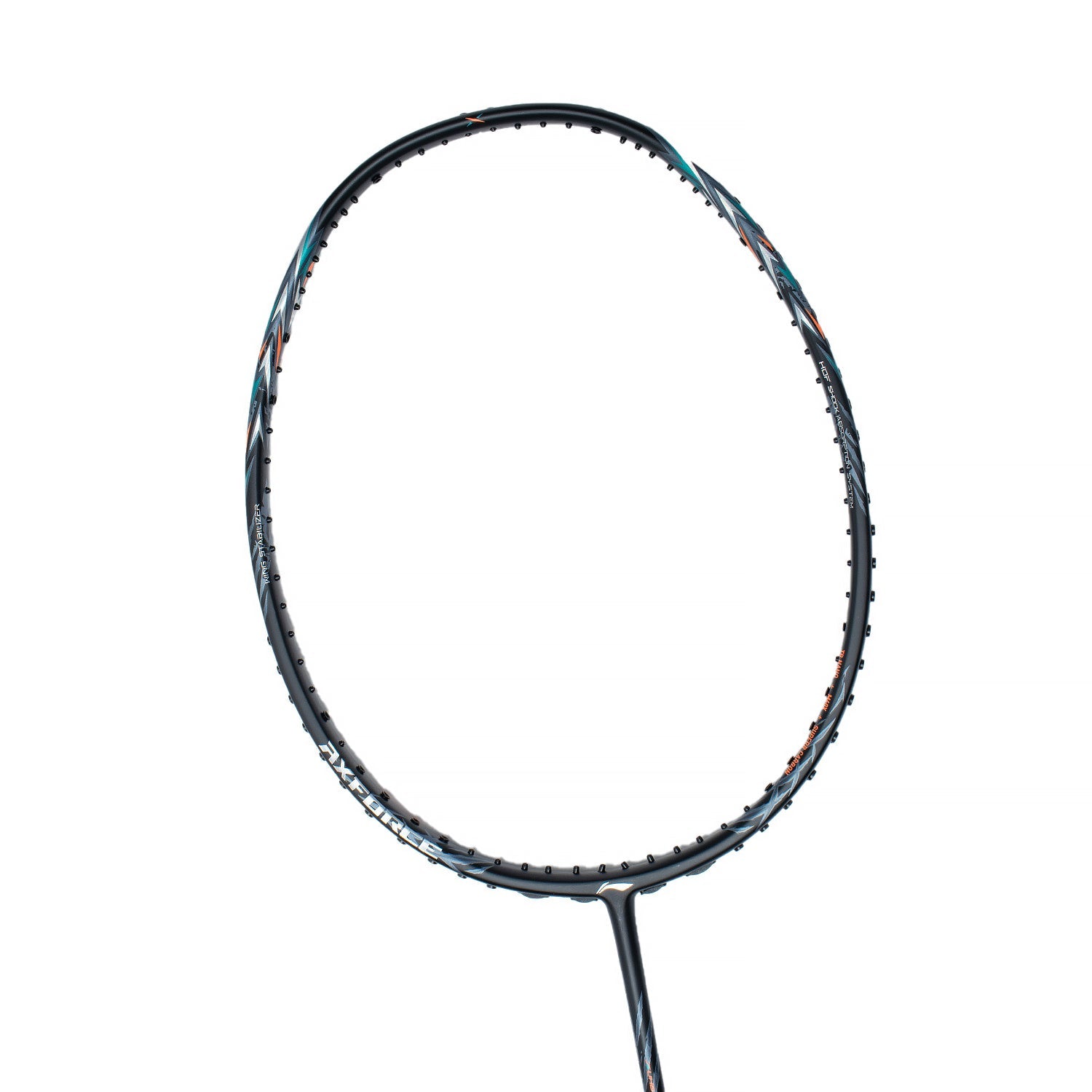 Badmintonschläger AXFORCE 70 (5U) Black/Silver - unbespannt - AYPT049-1/AYPT277-5