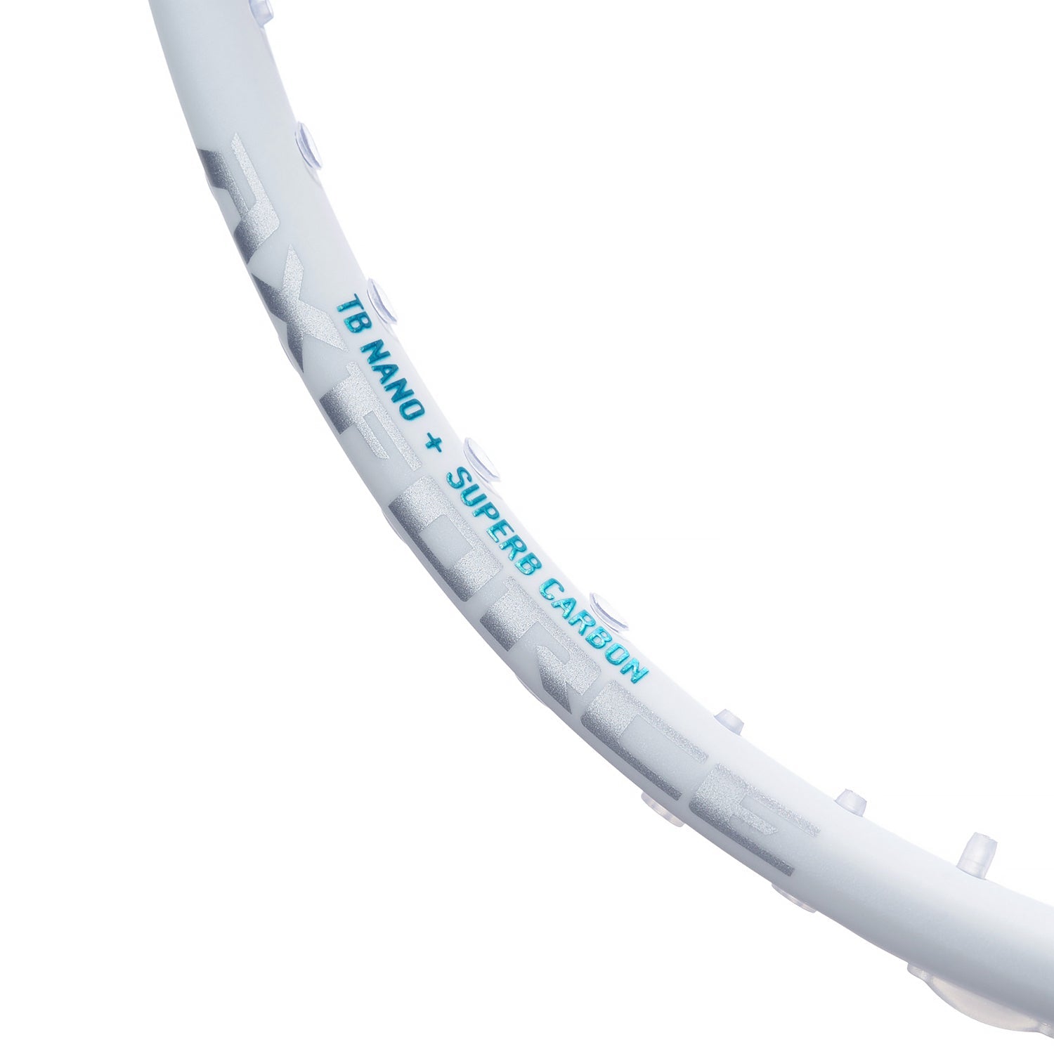 Badmintonschläger AXFORCE 60 (5U) White - unbespannt - AYPT055-1/AYPT281-5