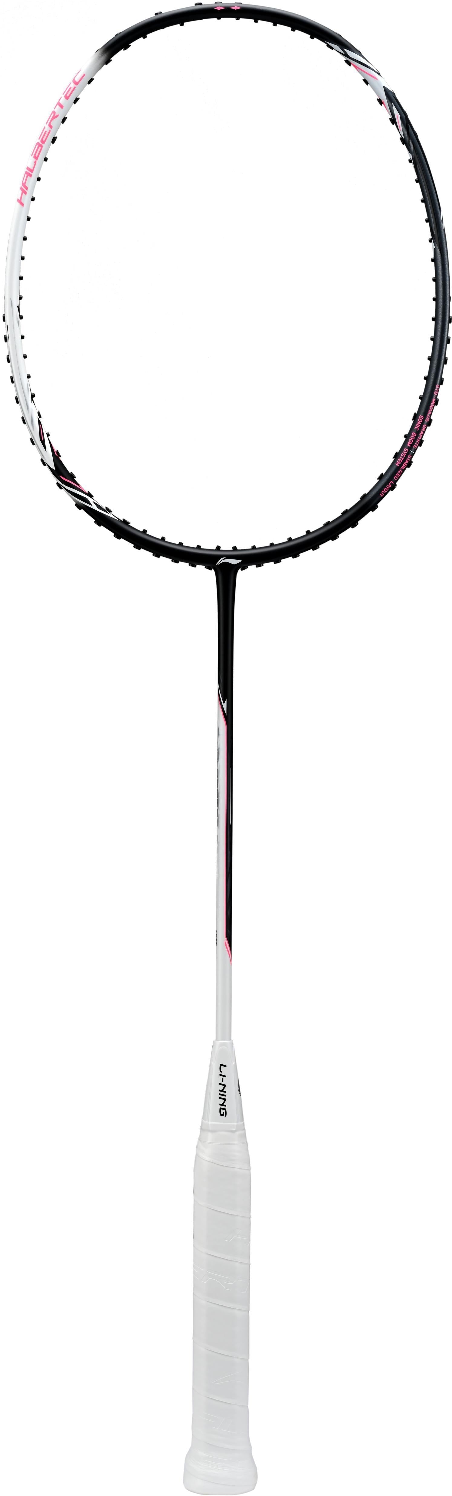 Badmintonschläger HalberTec 2000 (4U) white/black- unbespannt - AYPT377-4