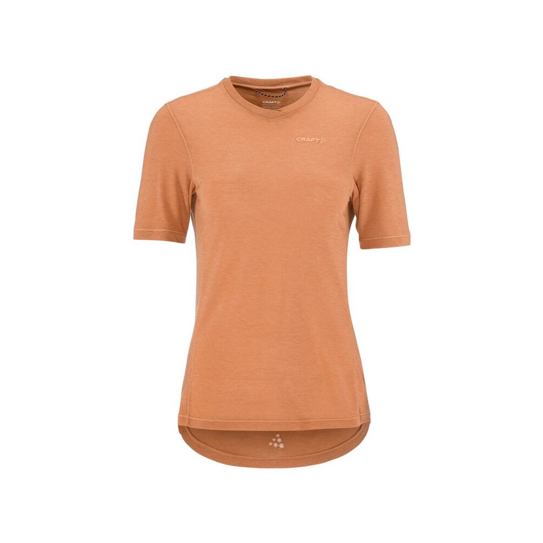 Everyday Wool Kurzarm T-Shirt Damen