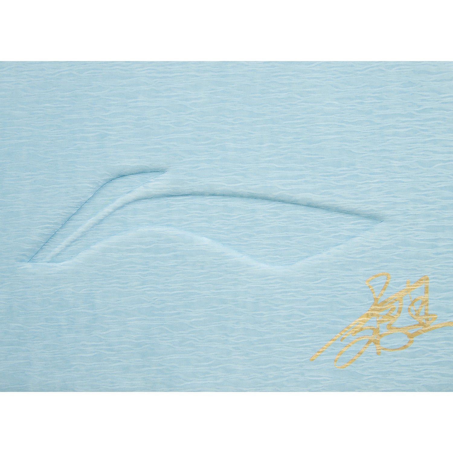 Tischtennis Wang Manyu Schlägerhülle National Team 2025 hellblau - ABJU033-3