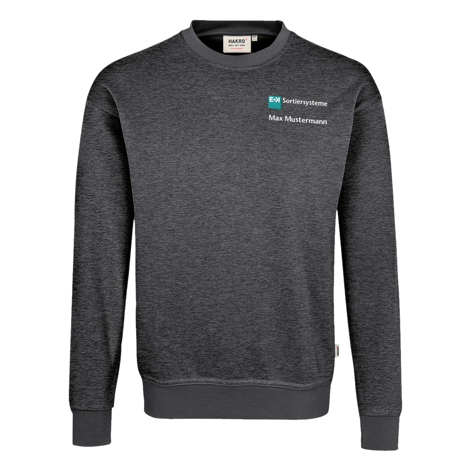 Arbeitssweater E+K Sortiersysteme