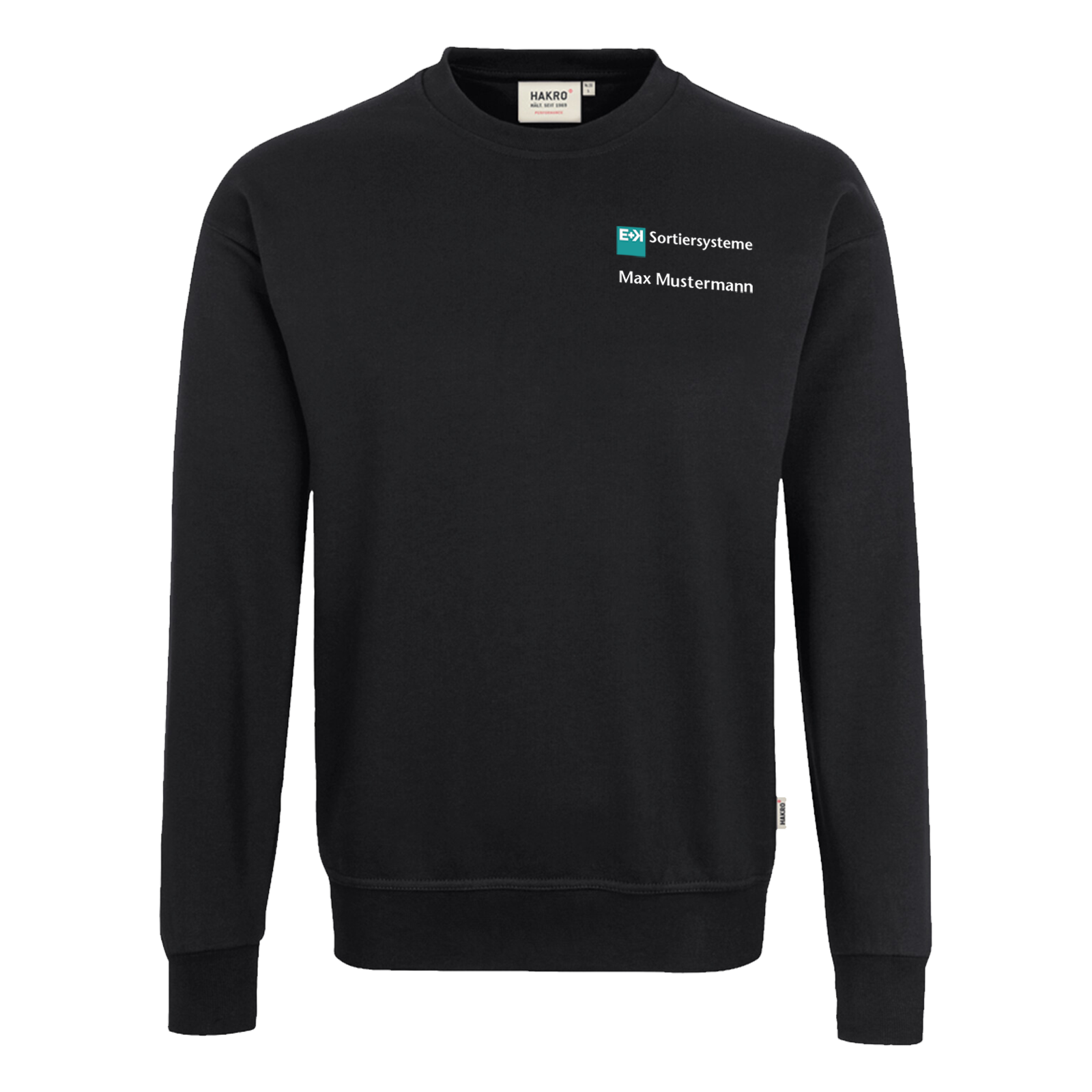 Arbeitssweater E+K Sortiersysteme
