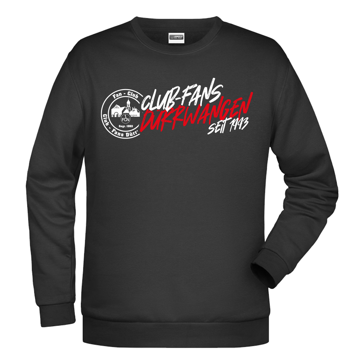 Sweatshirt Club-Fans Dürrwangen "Graffiti"