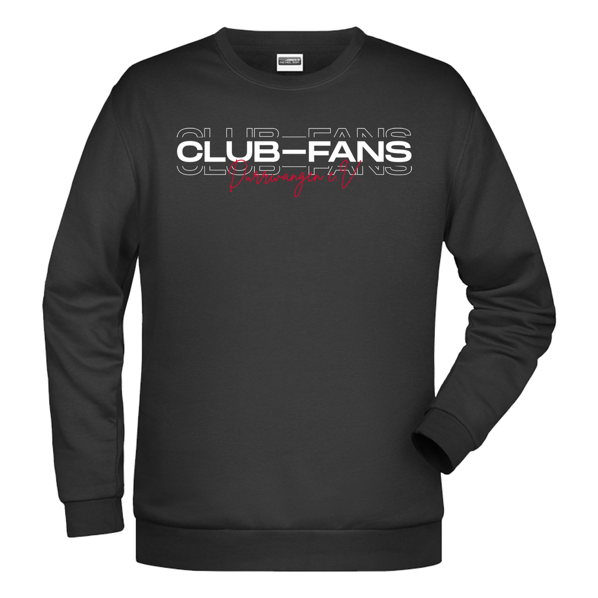 Sweatshirt Club-Fans Dürrwangen "Outline"