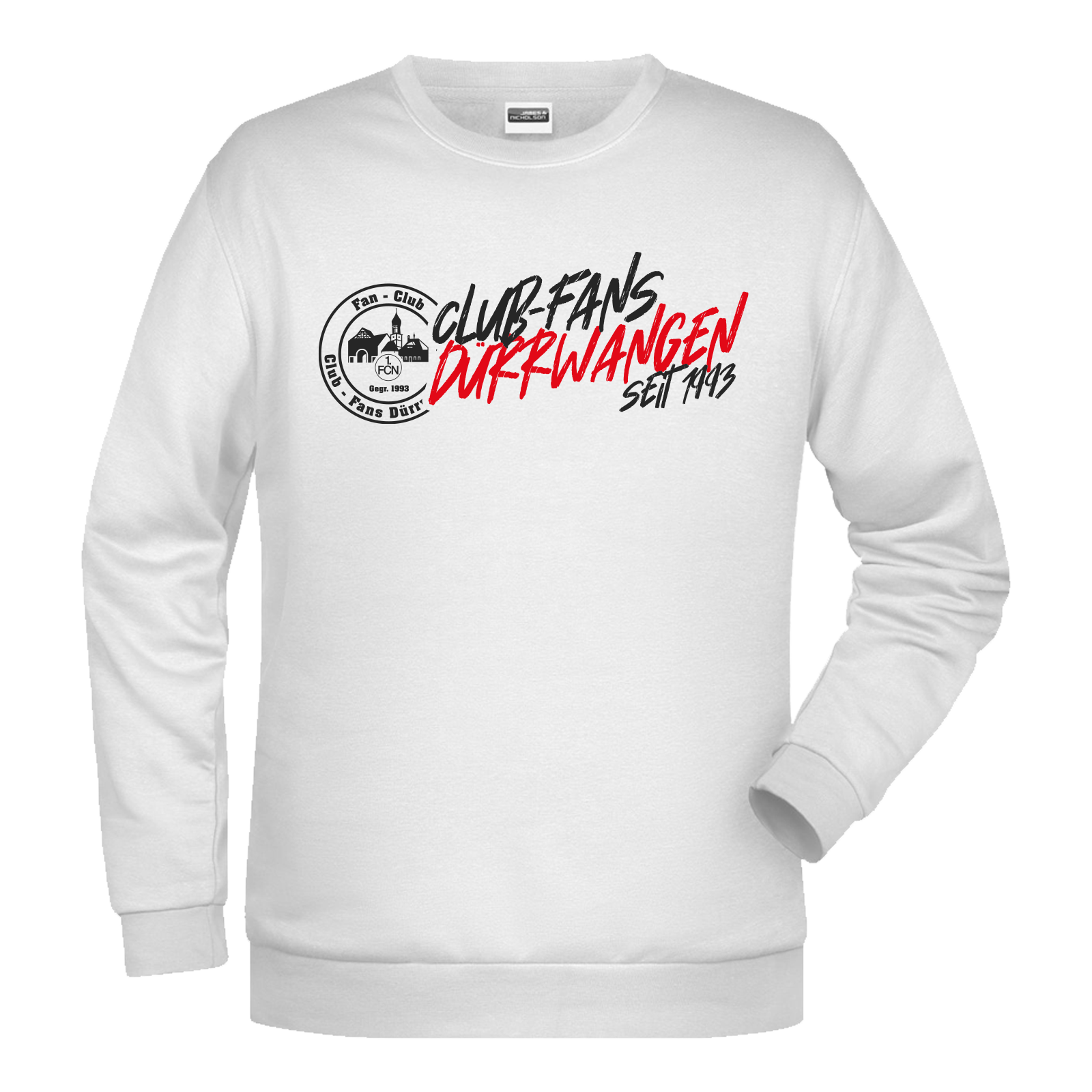 Sweatshirt Club-Fans Dürrwangen "Graffiti"