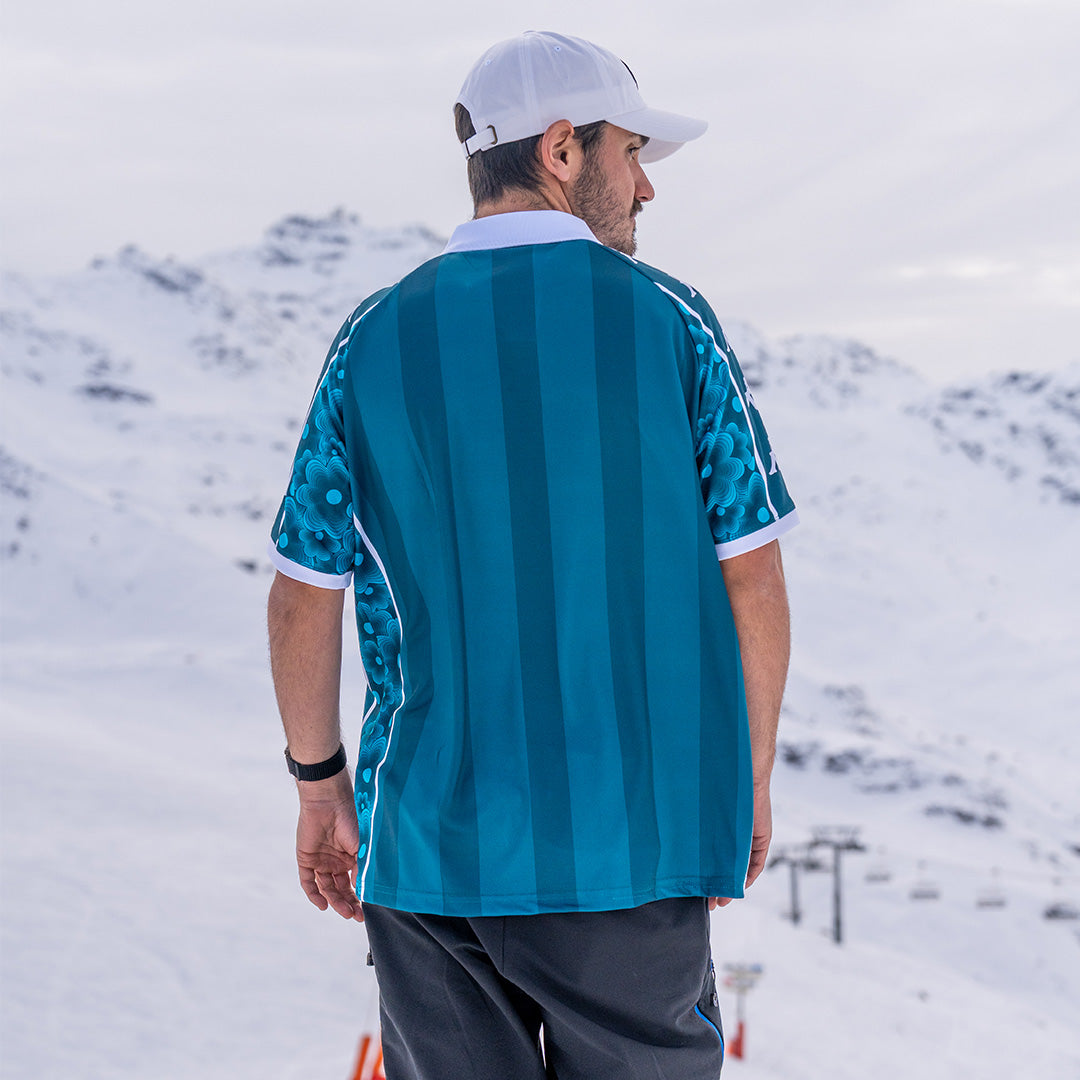 Maillot Claro Fleurs Folie Douce Val Thorens 2025 Grün Unisex - Bild 5