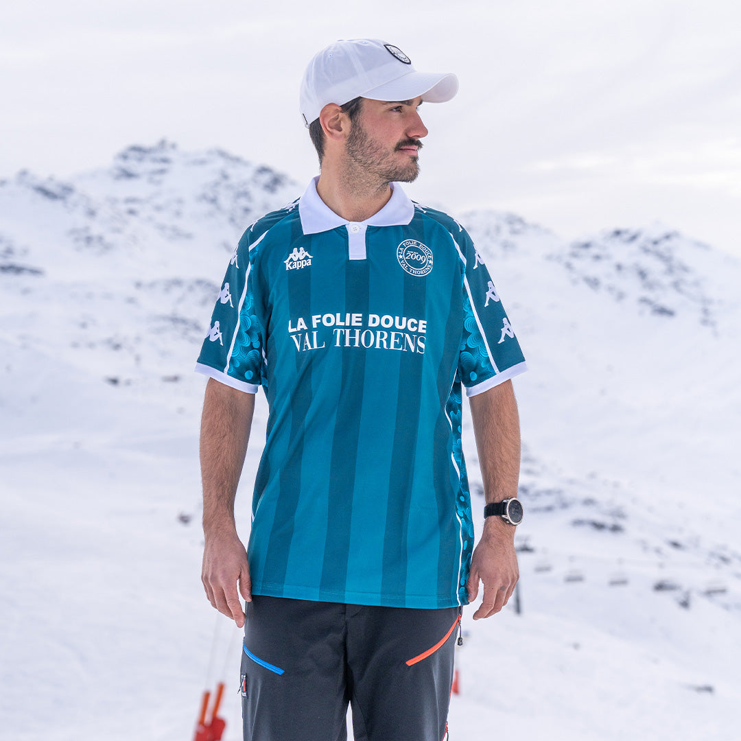 Maillot Claro Fleurs Folie Douce Val Thorens 2025 Grün Unisex - Bild 1