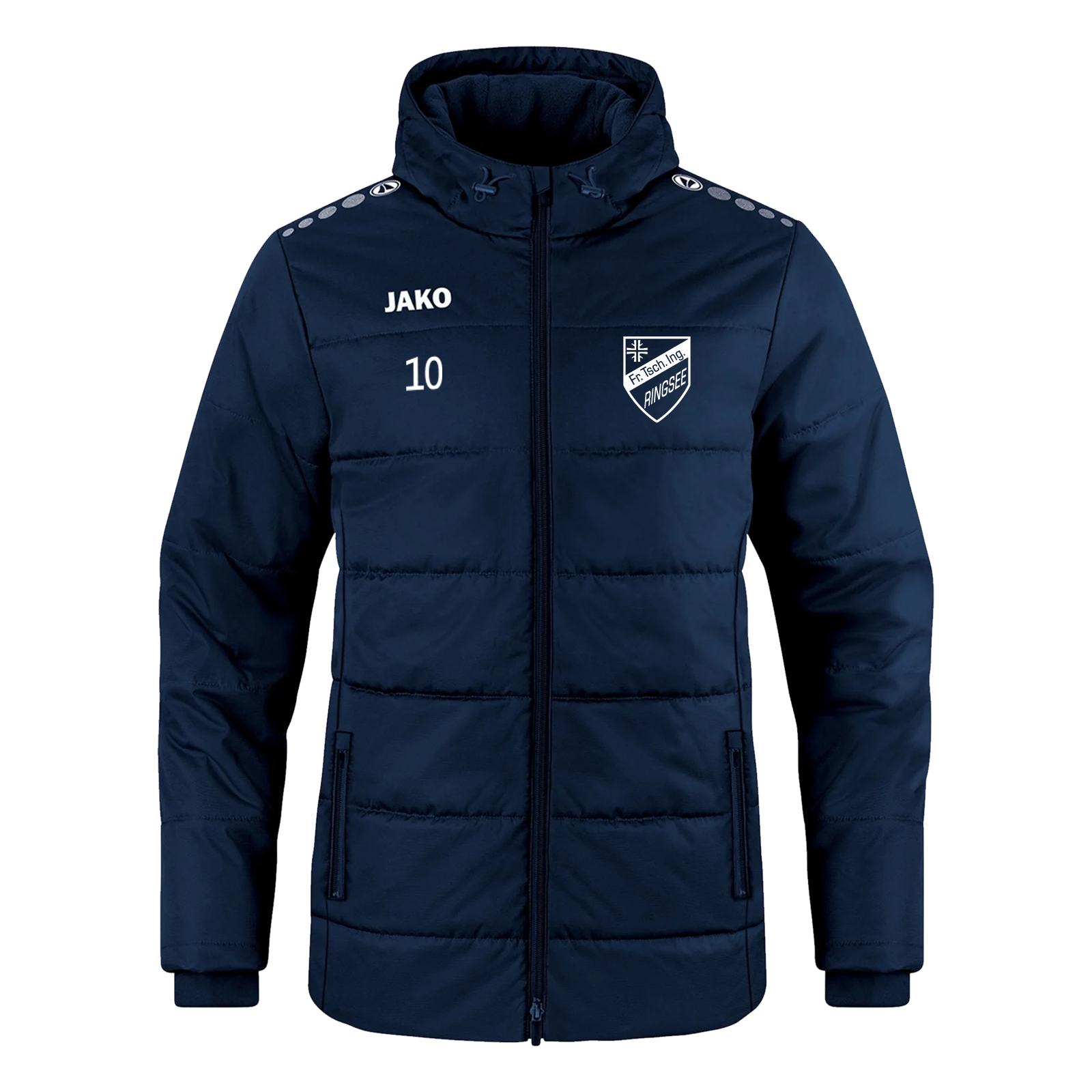 JAKO Coachjacke Team mit Kapuze FT Ringsee