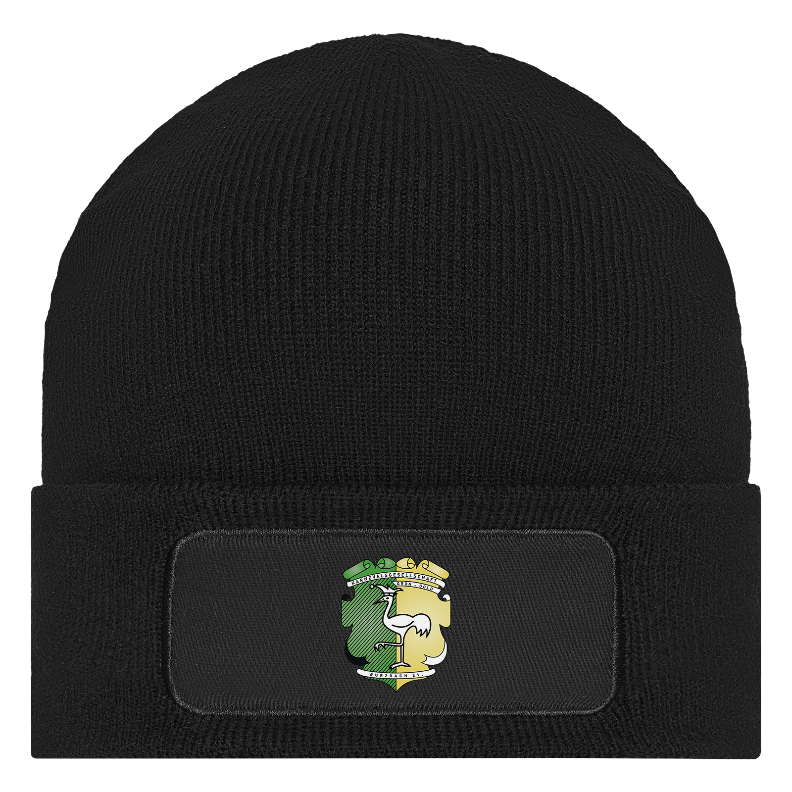 Grün Gold Wurzbach Beanie