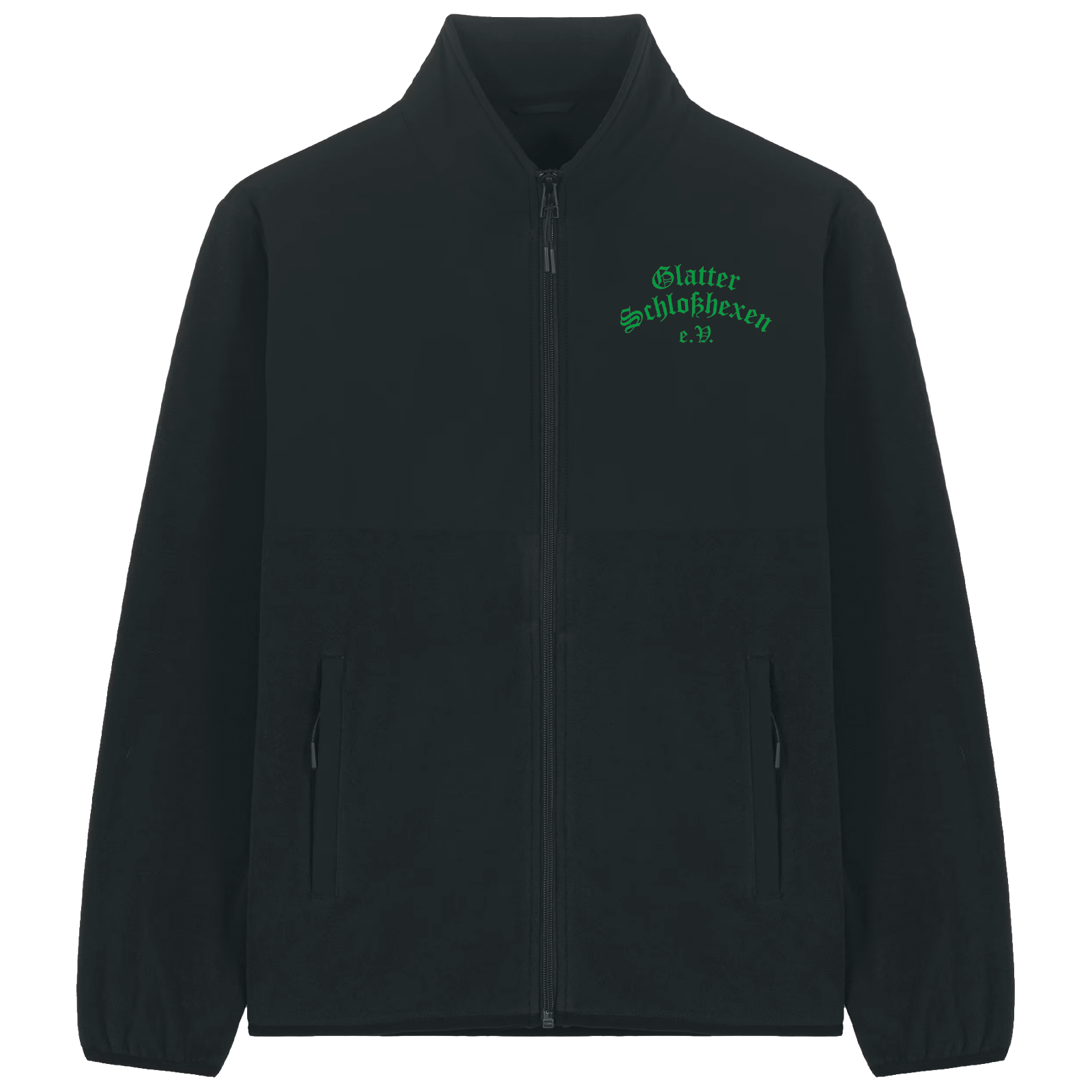 Glatter Schlosshexen Unisex-Fleecejacke