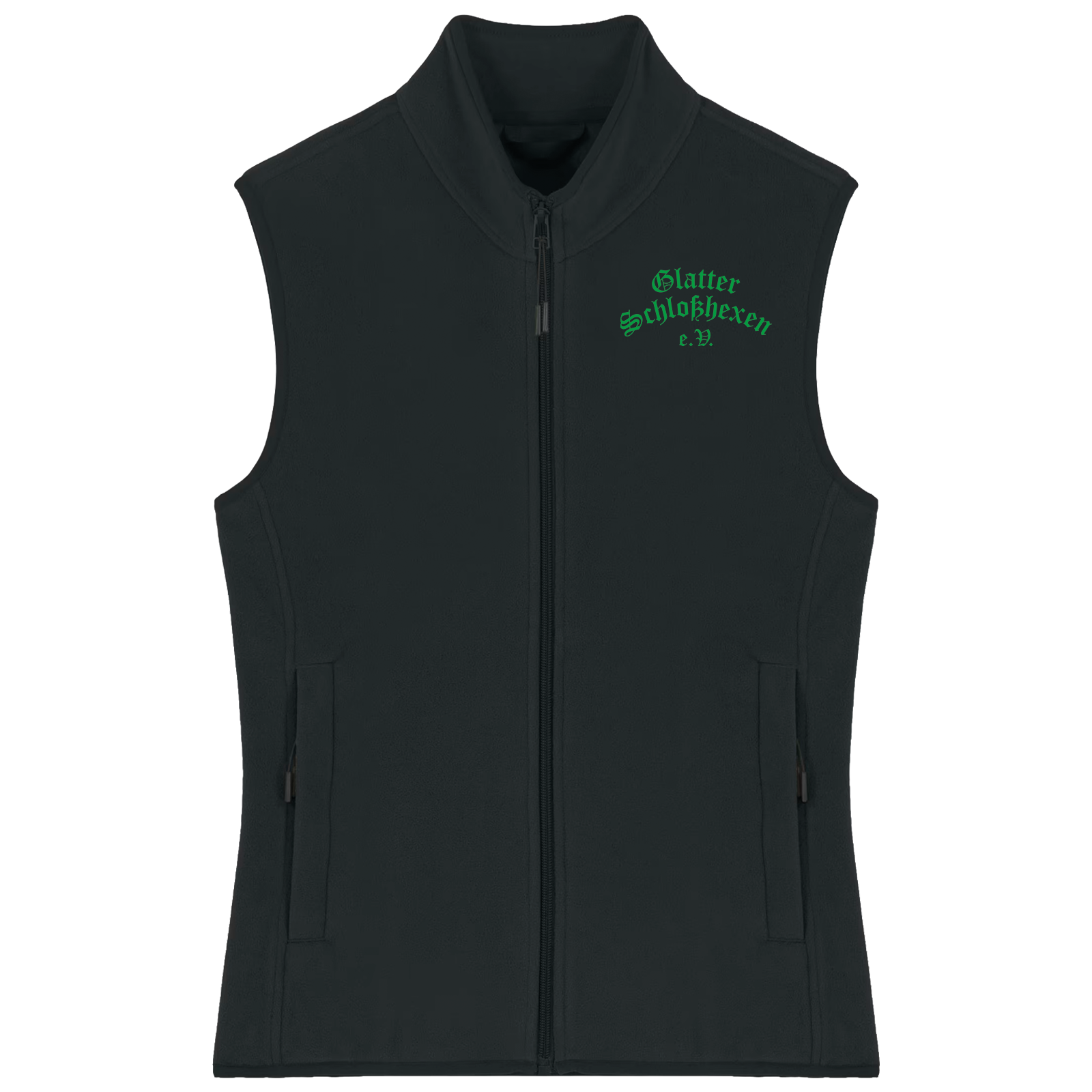 Glatter Schlosshexen Damen-Fleeceweste