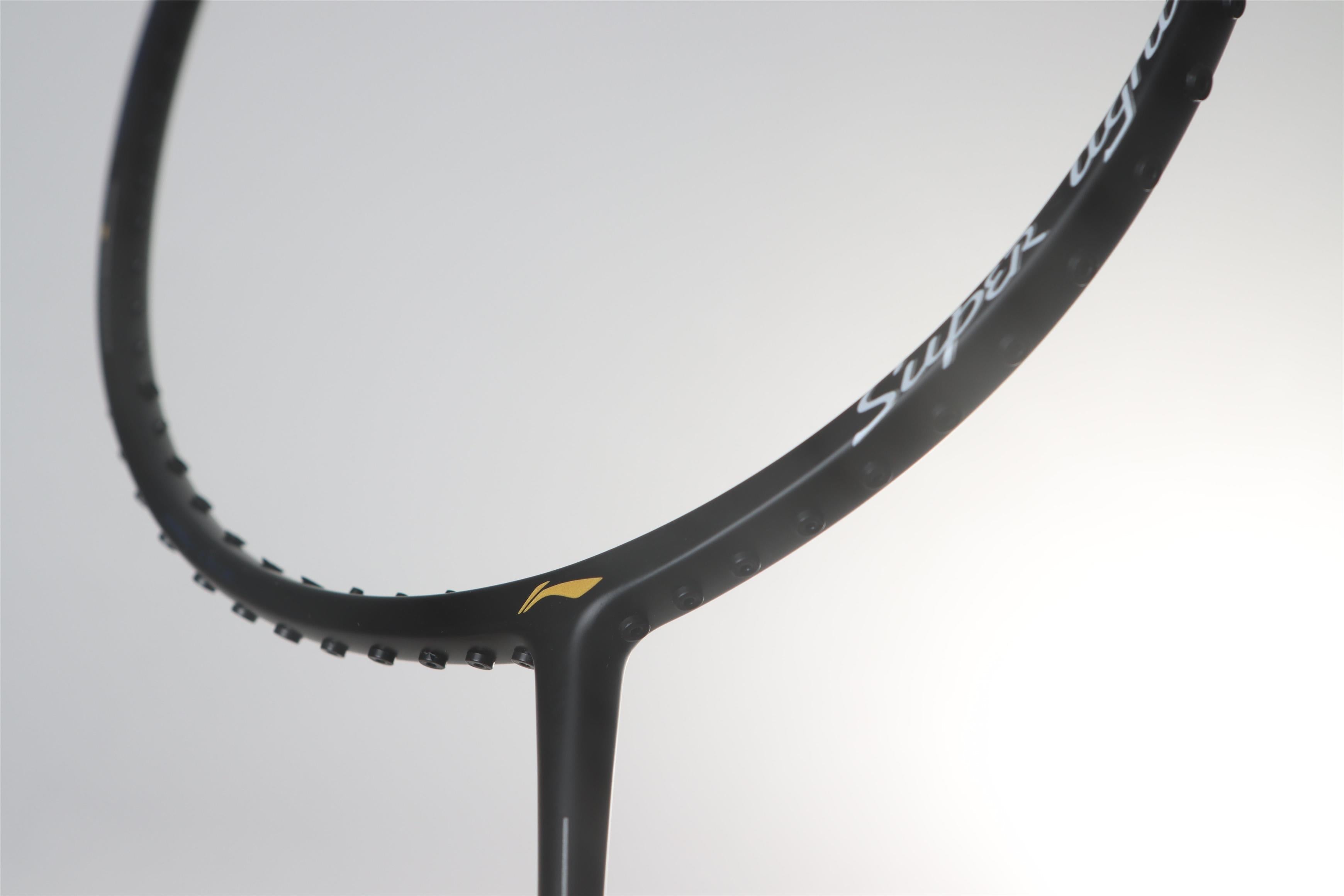 Badmintonschläger WindStorm 79 H unbespannt Schwarz - AYPT449-5