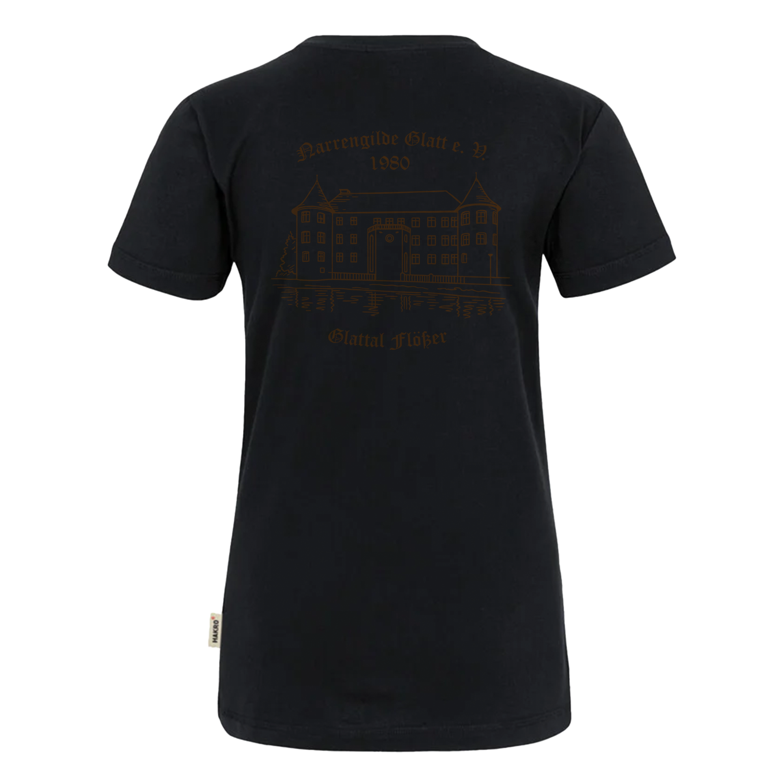 Narrengilde Glatt Damen T-Shirt "Glattal Flößer"