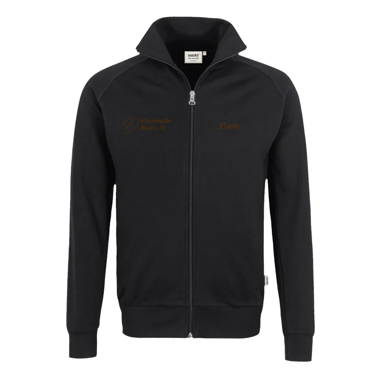 Narrengilde Glatt Sweatjacke "Glattal Flößer"