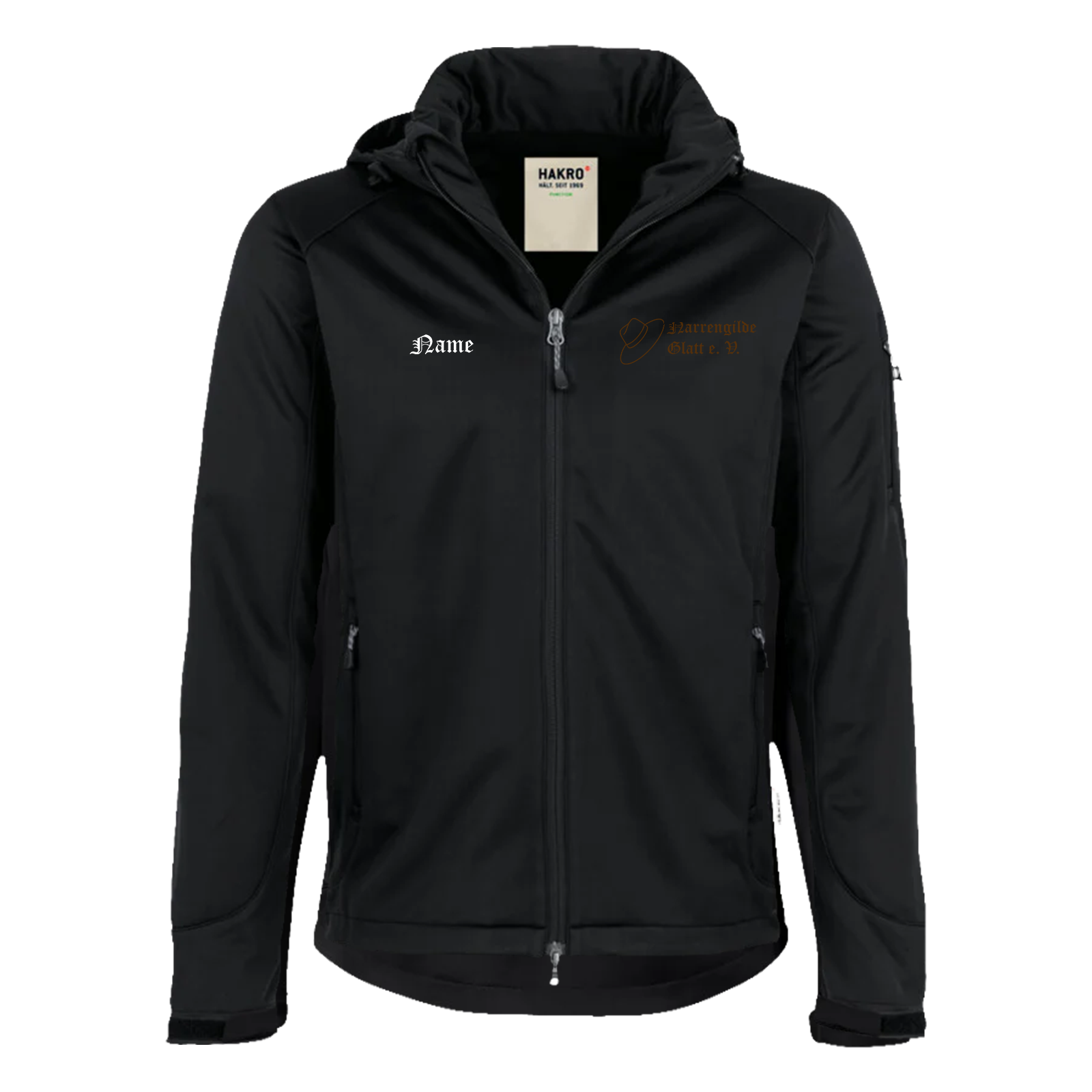 Narrengilde Glatt Softshelljacke "Glattal Flößer"