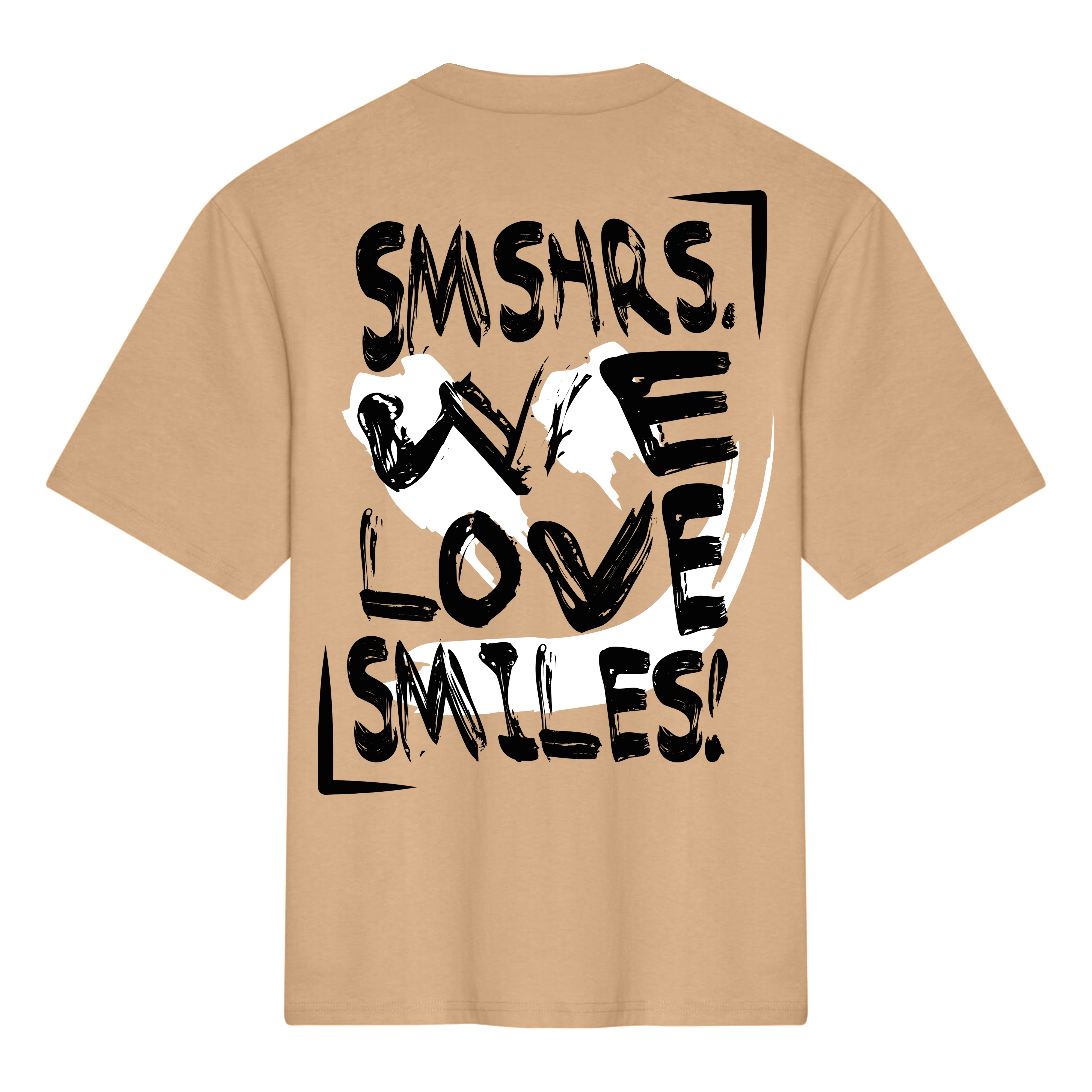 Smshrs Oversize T-Shirt "Smile!"